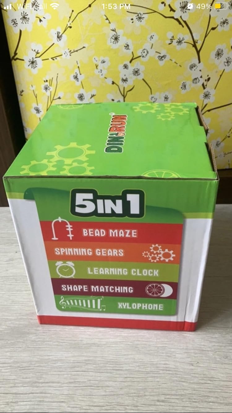 Avis Cube d’activité Montessori Dinorun : le jeu de motricité idéal pour bébé