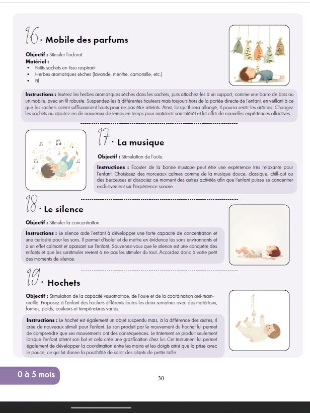 Avis Guide Pratique Montessori : 325 Activités pour Bébés 0-3 ans