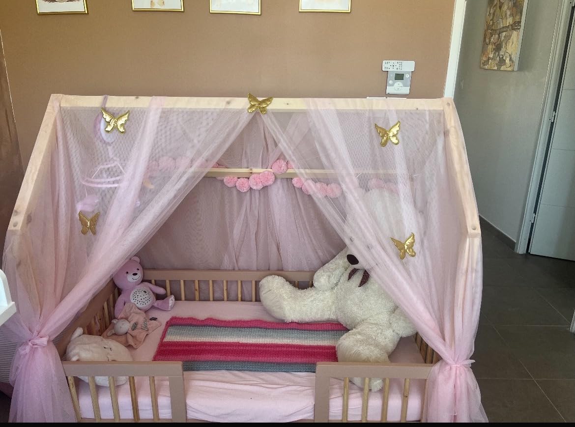 Avis Lit cabane Montessori Tiny 70x140cm de BAÏTA avec sommier inclus