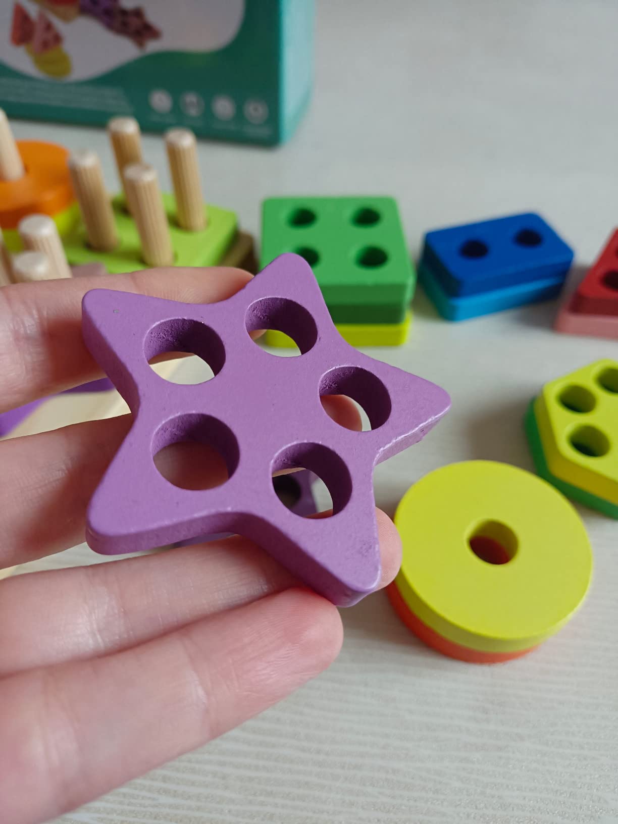 Avis Jouets Montessori Kizmyee : 25 pièces en bois pour l’apprentissage des 1-3 ans