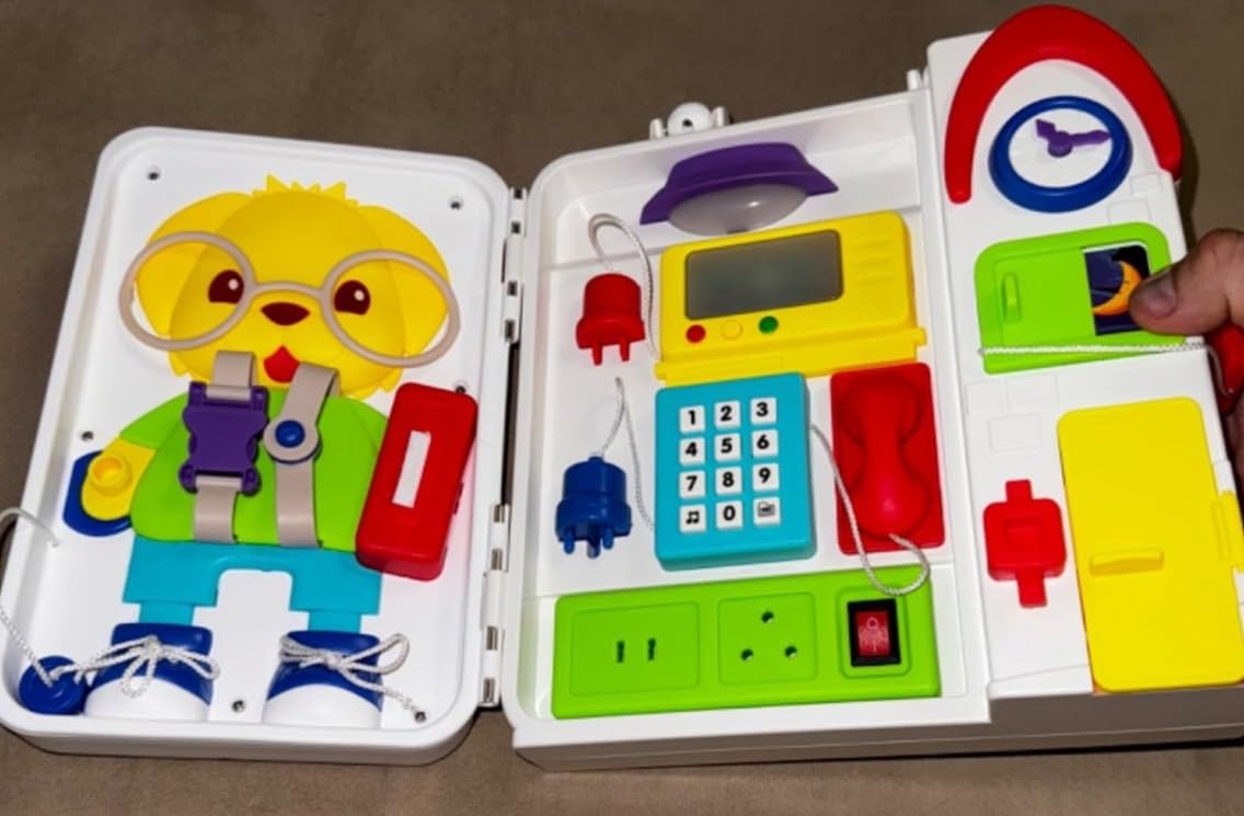 Avis Planche d’Activité Montessori 20 en 1 pour Tout-Petits : Jouet Éducatif Sensoriel
