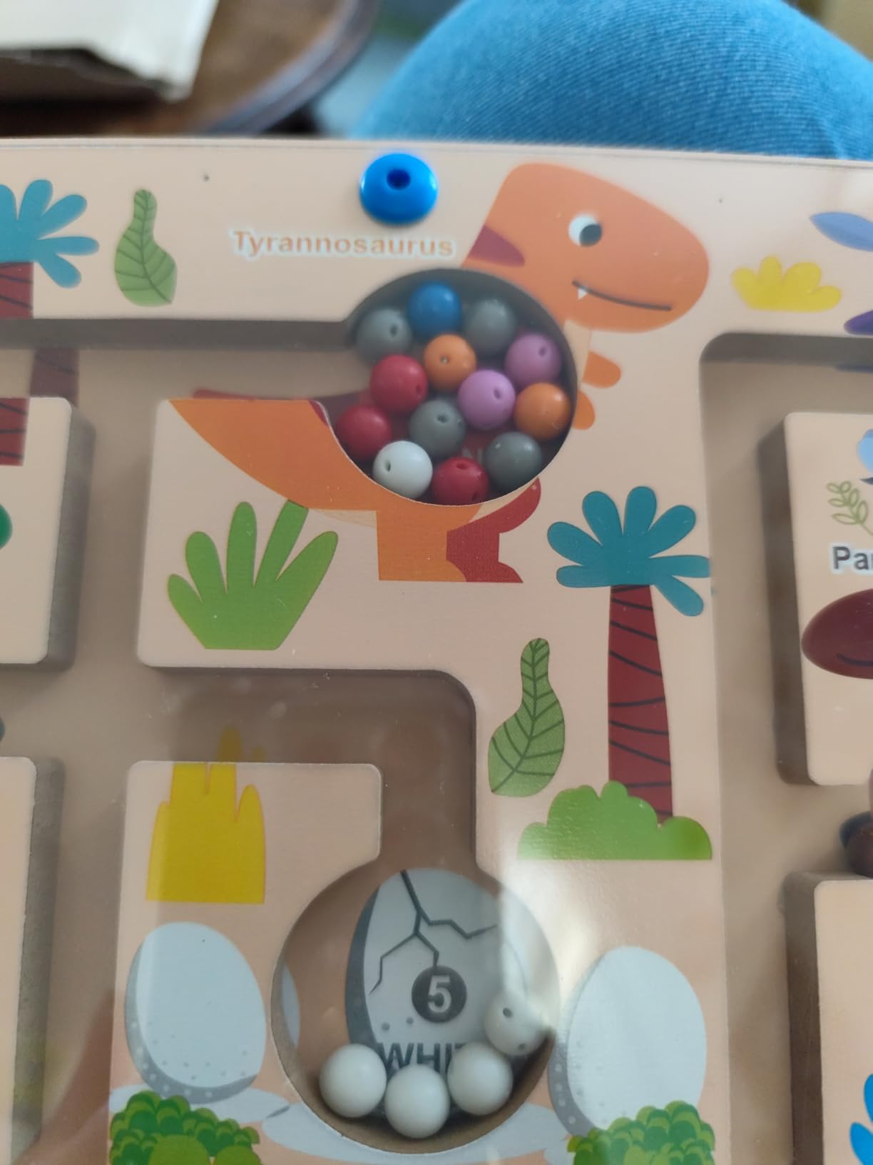 Avis Labyrinthe magnétique Montessori : jeu éducatif pour apprendre les couleurs et compter