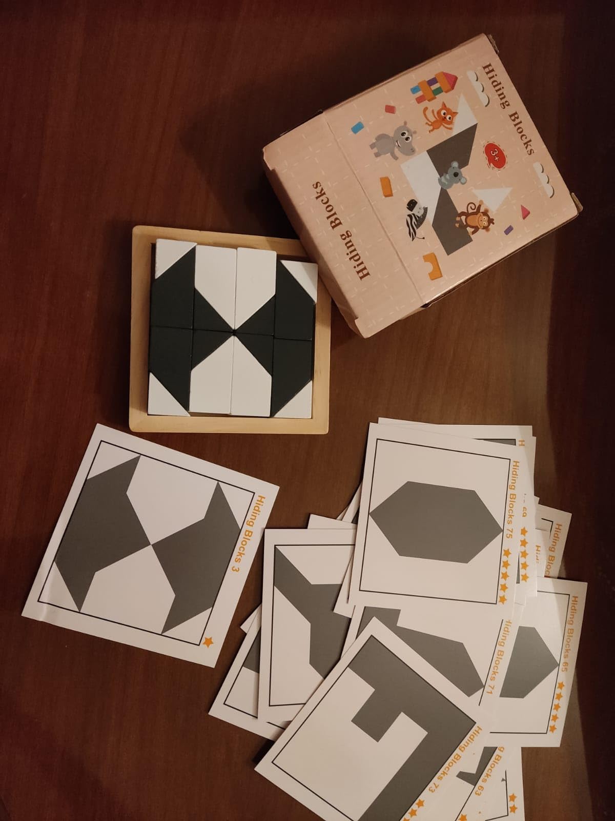 Avis Casse-tête Montessori 3D : Blocs de construction et formes géométriques pour enfants