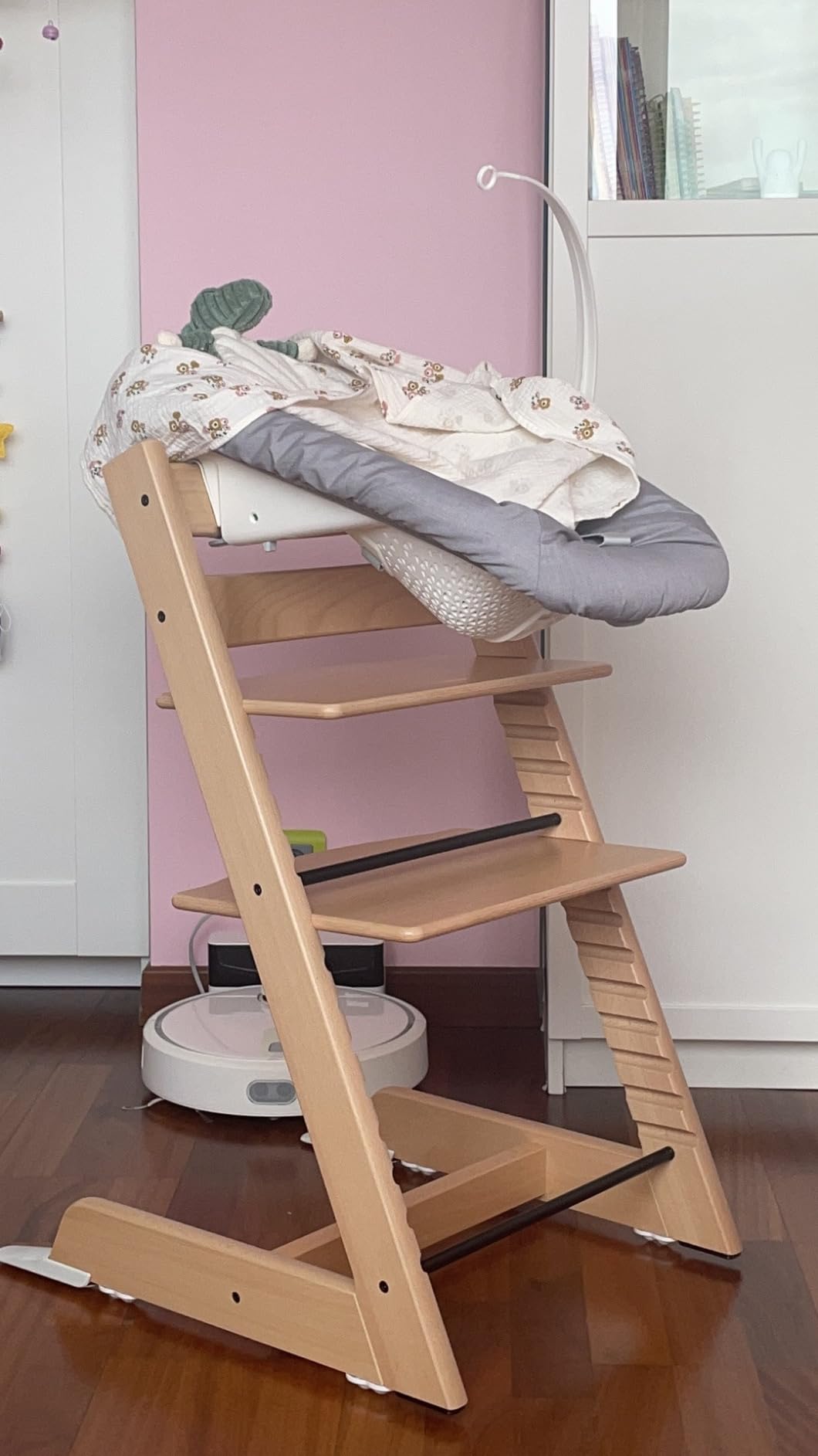 Avis Chaise haute Montessori Stokke Tripp Trapp Natural ajustable pour bébés