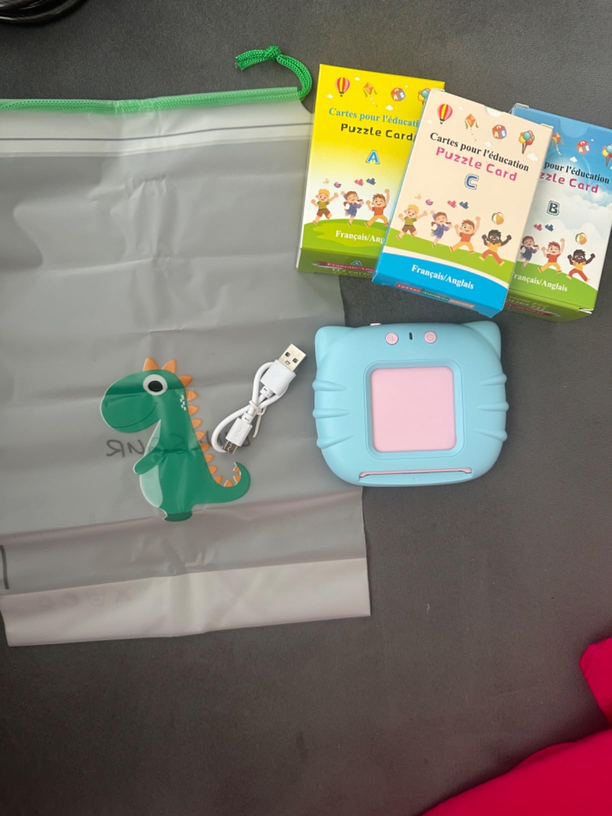 Avis Jouet éducatif Montessori : 510 mots carte flash parlante français-anglais pour enfant