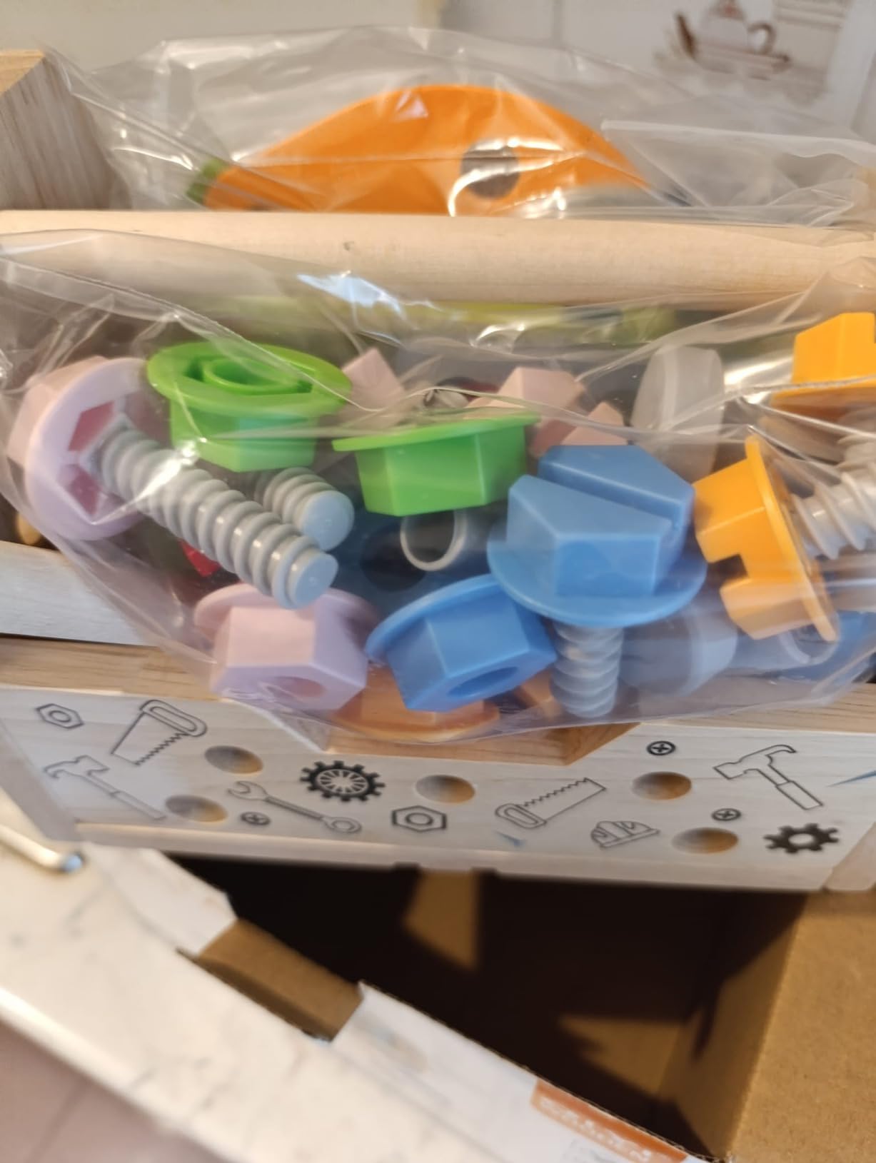 Avis Jouet d’éveil Montessori en bois : parcours moteur pour bébé de 2 à 6 ans
