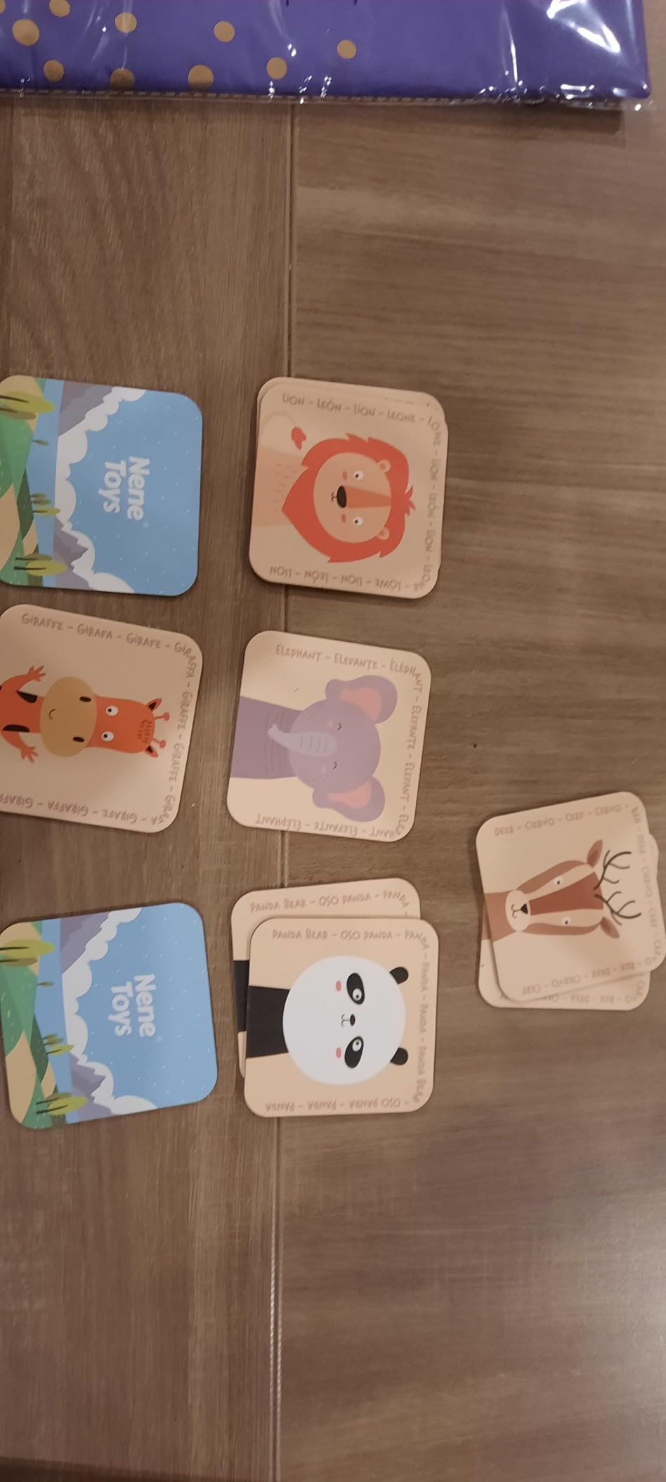 Avis Jeu de mémoire Montessori Nene Toys avec cartes d’animaux pour enfants de 2 à 5 ans