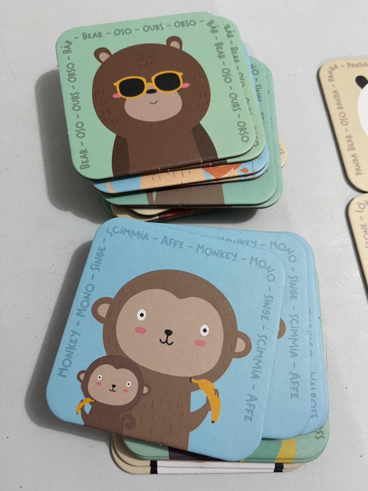Avis Jeu de mémoire Montessori Nene Toys avec cartes d’animaux pour enfants de 2 à 5 ans