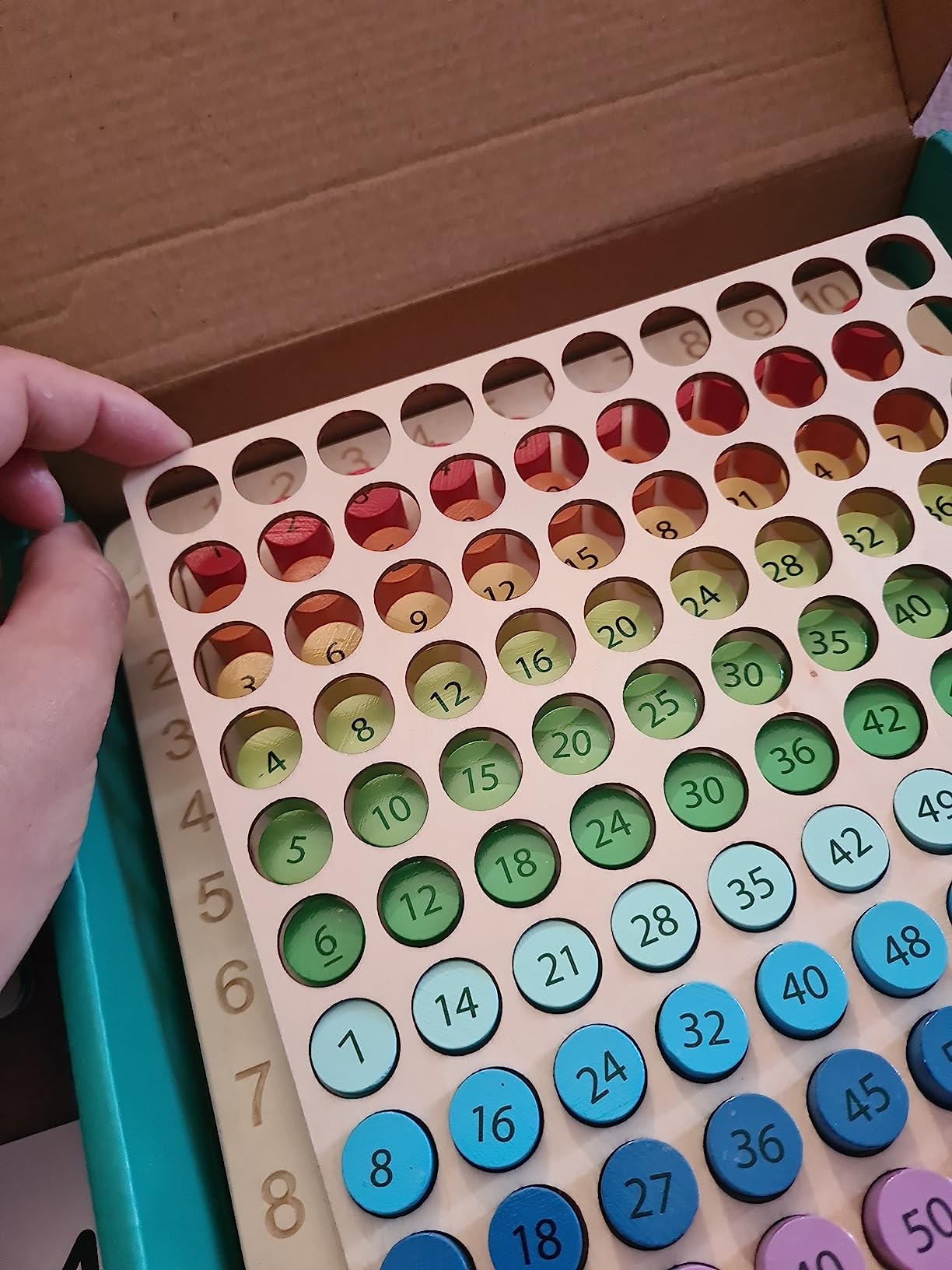 Avis Table de multiplication Montessori : jouet éducatif pour apprendre à compter