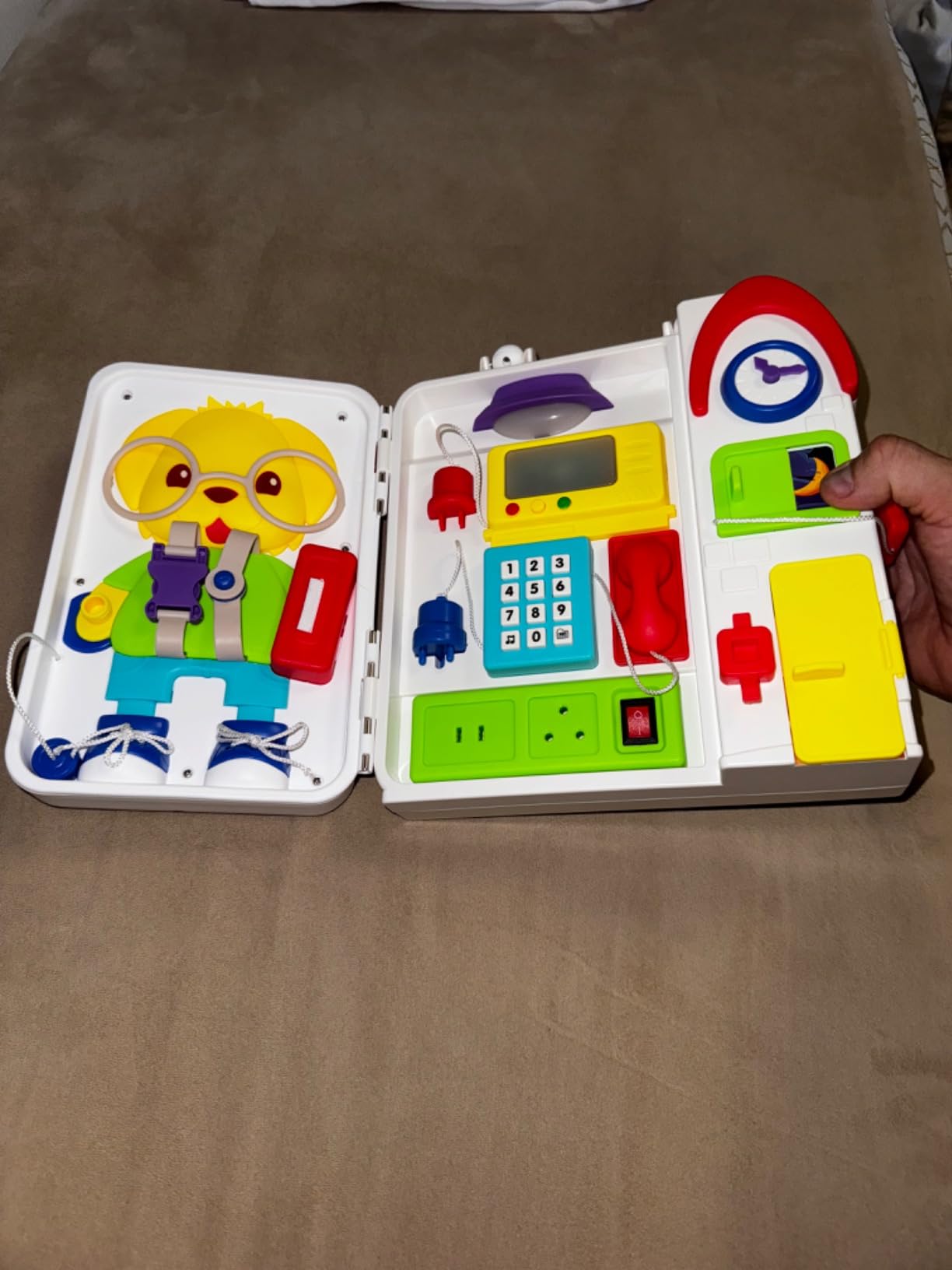 Avis Planche d’Activité Montessori 20 en 1 pour Tout-Petits : Jouet Éducatif Sensoriel