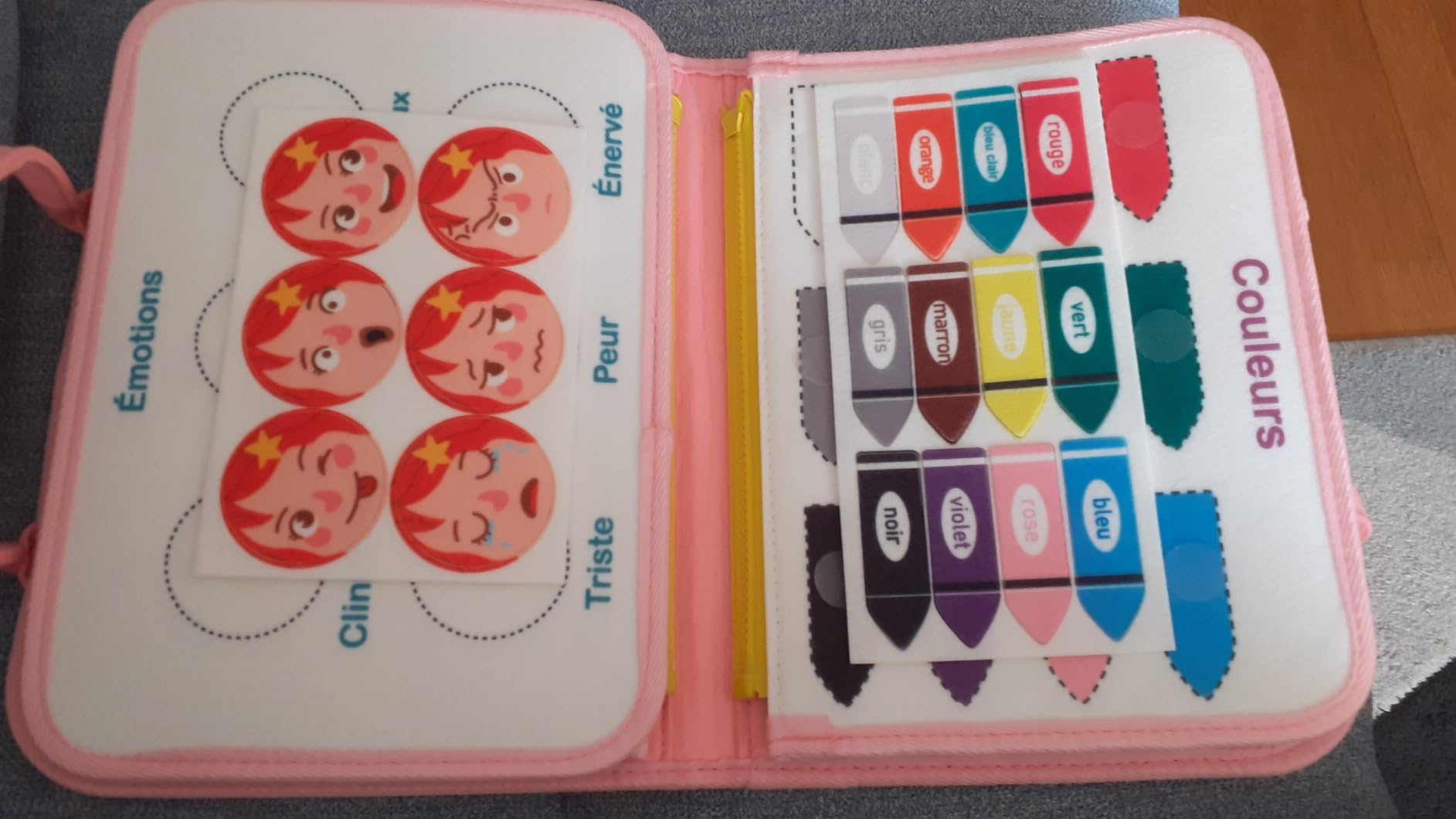 Avis Planche d’activité Montessori « Maxromstory Busy Board » : éveil et apprentissage pour enfants avec des licornes