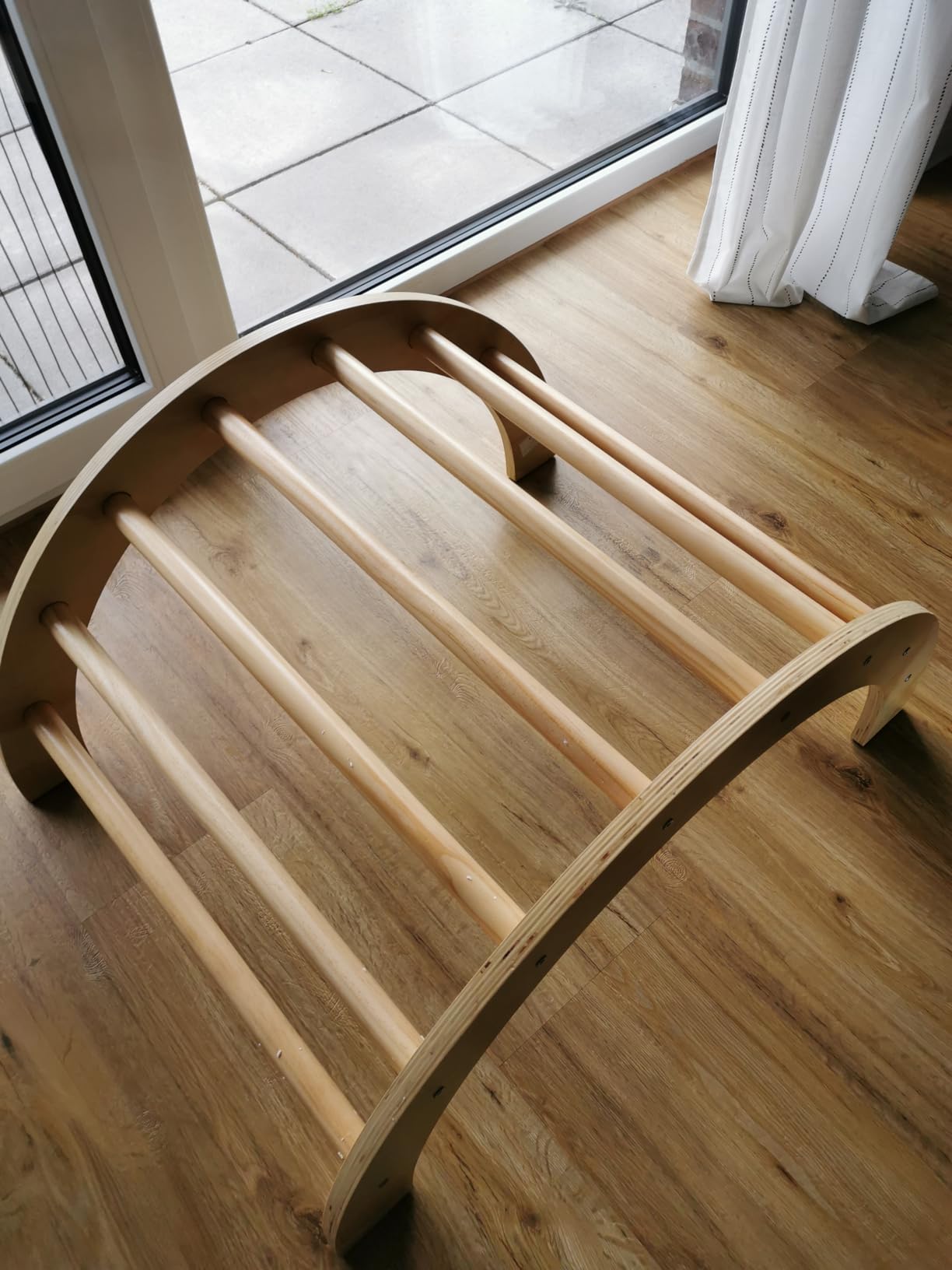 Avis Arche d’escalade Montessori CCLIFE : aire de jeux pour bébé et balançoire en bois