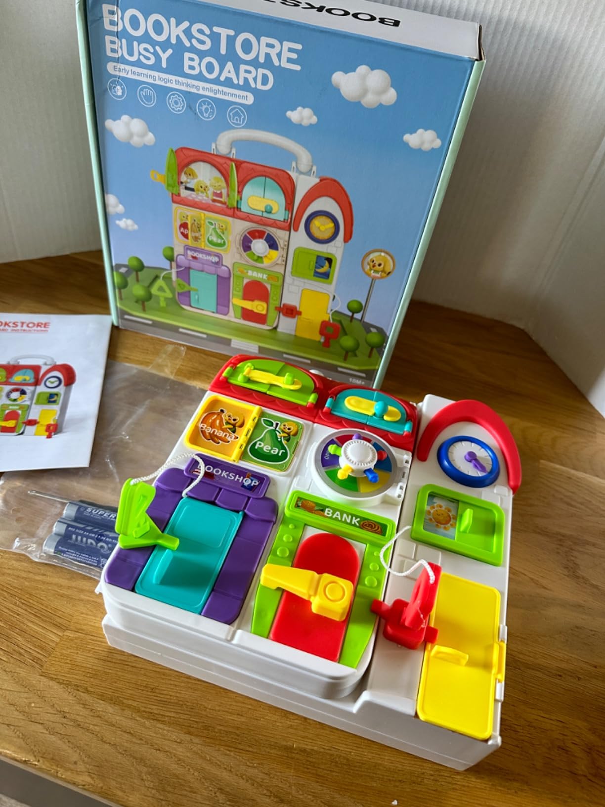 Avis Planche d’Activité Montessori 20 en 1 pour Tout-Petits : Jouet Éducatif Sensoriel