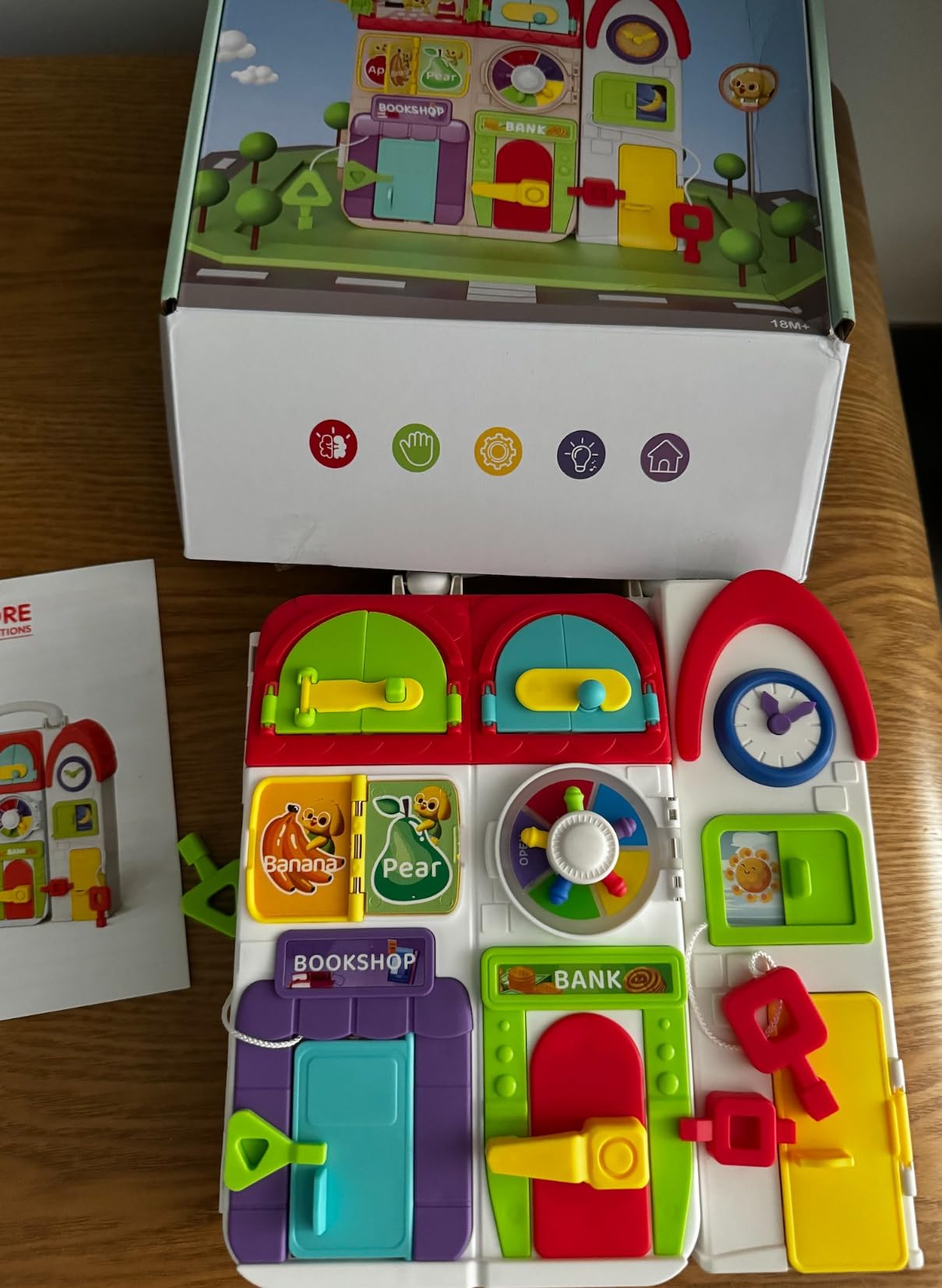 Avis Planche d’Activité Montessori 20 en 1 pour Tout-Petits : Jouet Éducatif Sensoriel