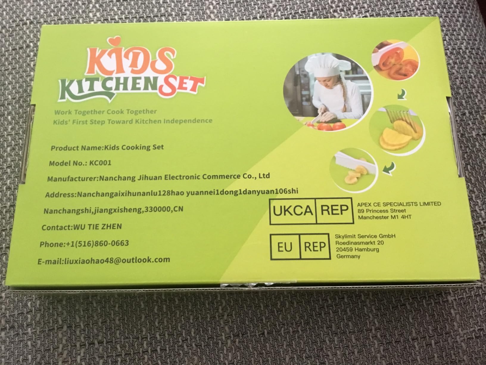 Set De Cuisine Sécurisé Pour Enfants 17 Pièces - Couteaux Sans Danger - Apprentissage Coupe Fruits/légumes - Dès 2 Ans