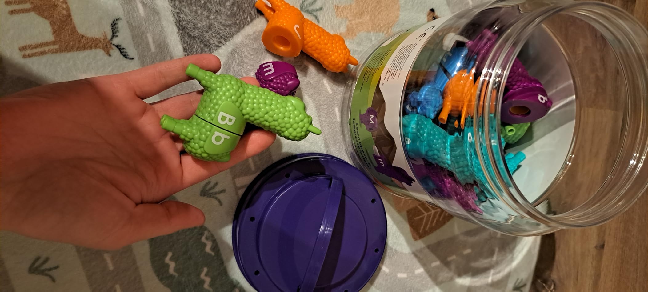 Avis Jouet Montessori : Lamas de l’Alphabet Snap-n-Learn pour les 18 mois et plus