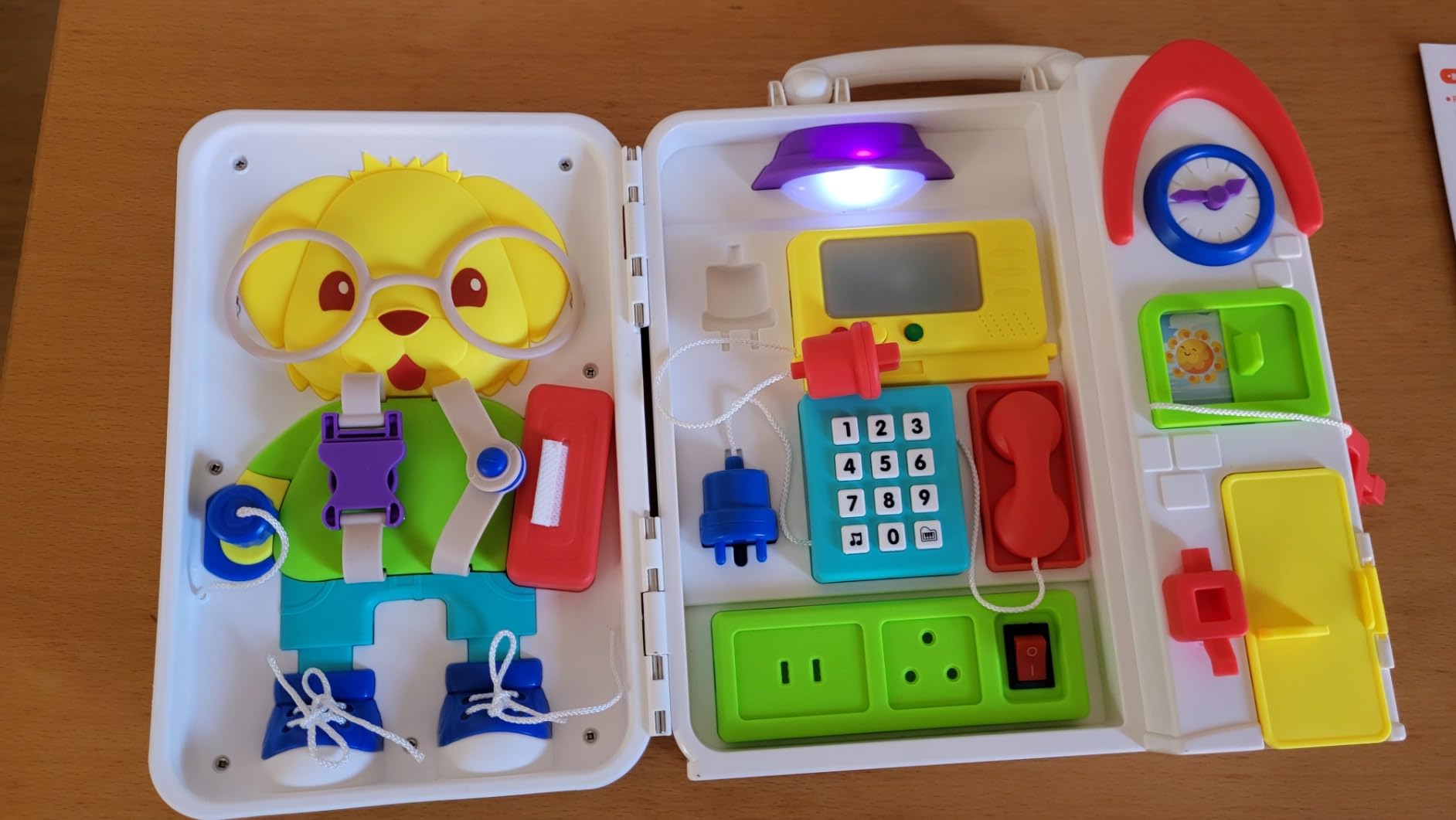 Avis Planche d’Activité Montessori 20 en 1 pour Tout-Petits : Jouet Éducatif Sensoriel