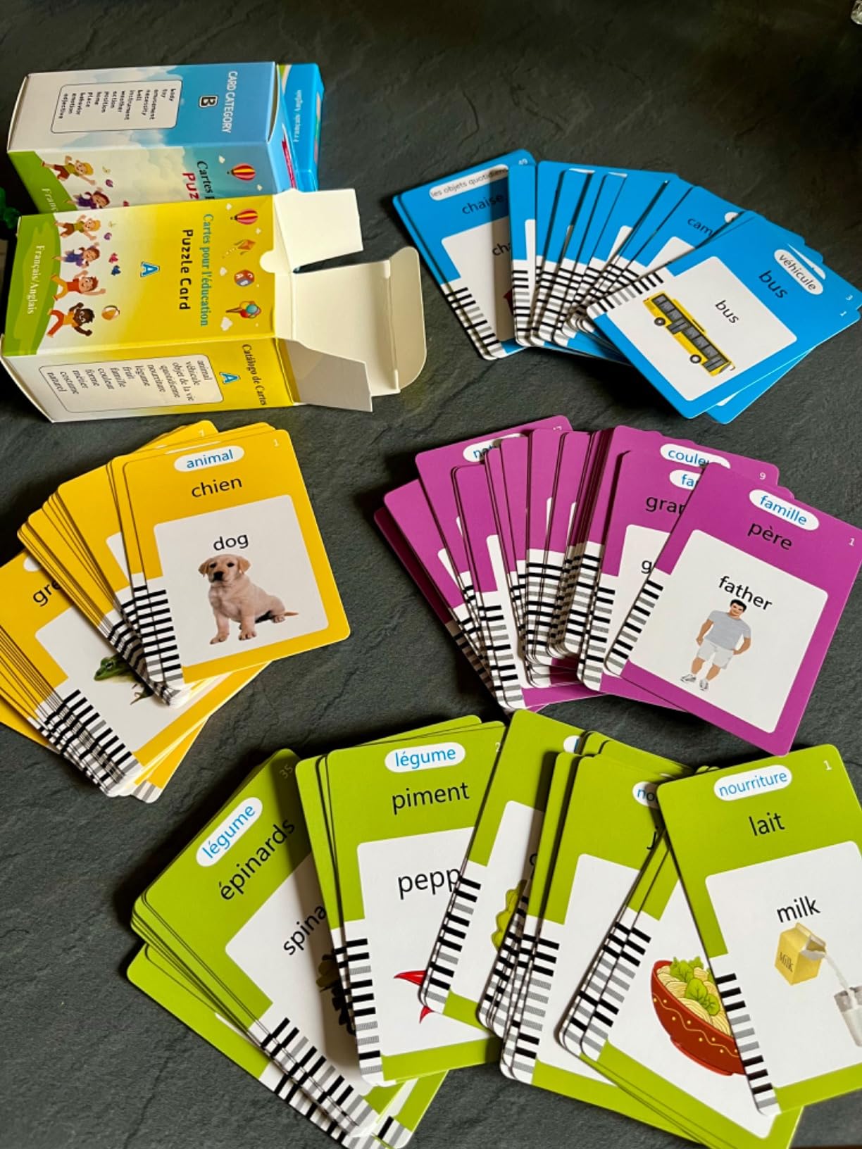 Avis Jouet éducatif Montessori : 510 mots carte flash parlante français-anglais pour enfant