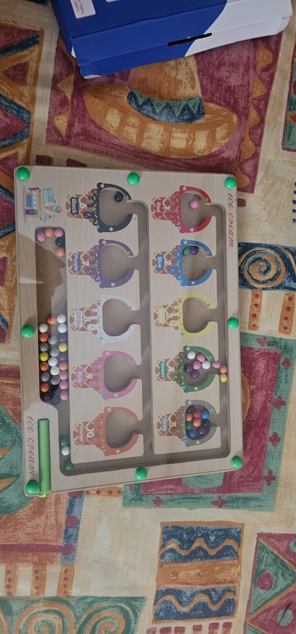 Avis Labyrinthe magnétique Montessori : jeu de tri et d’association des couleurs pour enfants