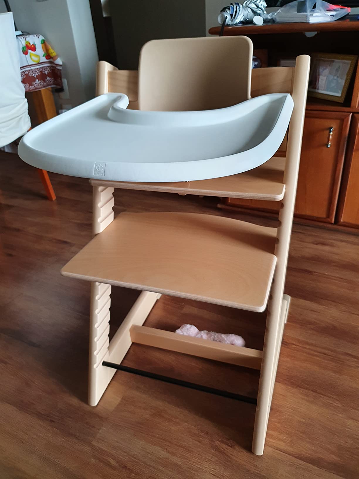Avis Chaise haute Montessori Stokke Tripp Trapp Natural ajustable pour bébés