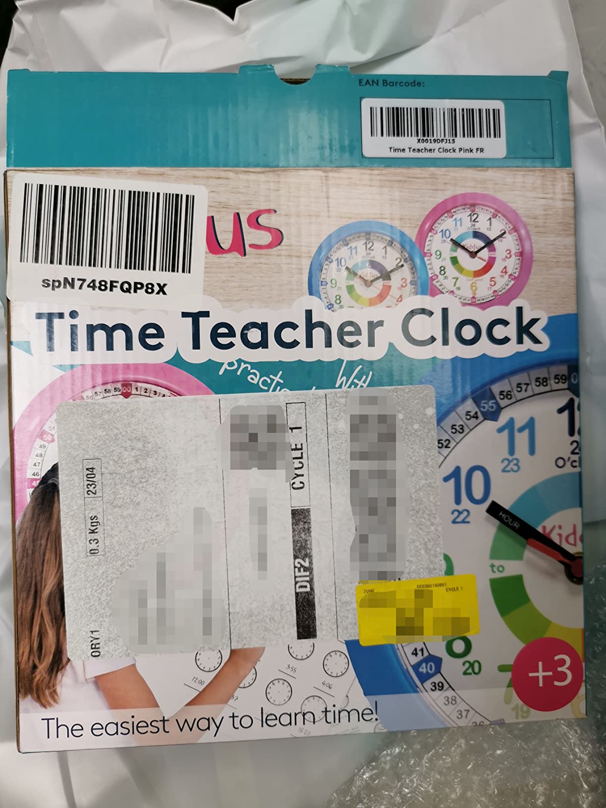 Avis Horloge éducative Montessori Kiddus pour enfants : apprendre l’heure facilement