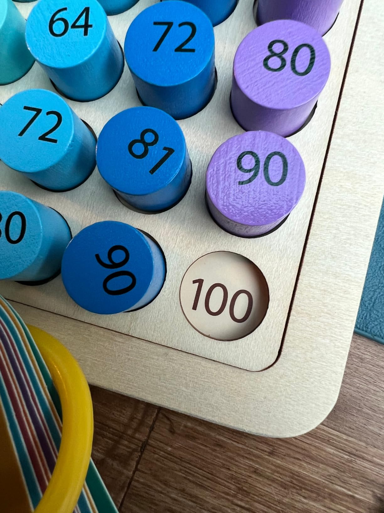 Avis Table de multiplication Montessori : jouet éducatif pour apprendre à compter