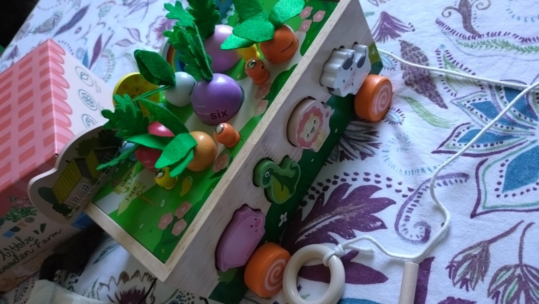 Avis Jeu de la ferme Montessori MutoToy® : jouet éducatif en bois pour bébé 1 à 4 ans