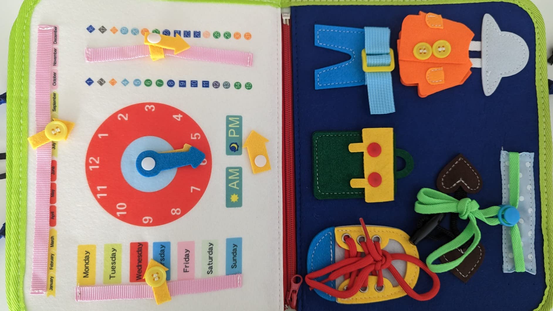Avis Planche d’activité Montessori : jouet éducatif pour enfants de 2 à 6 ans