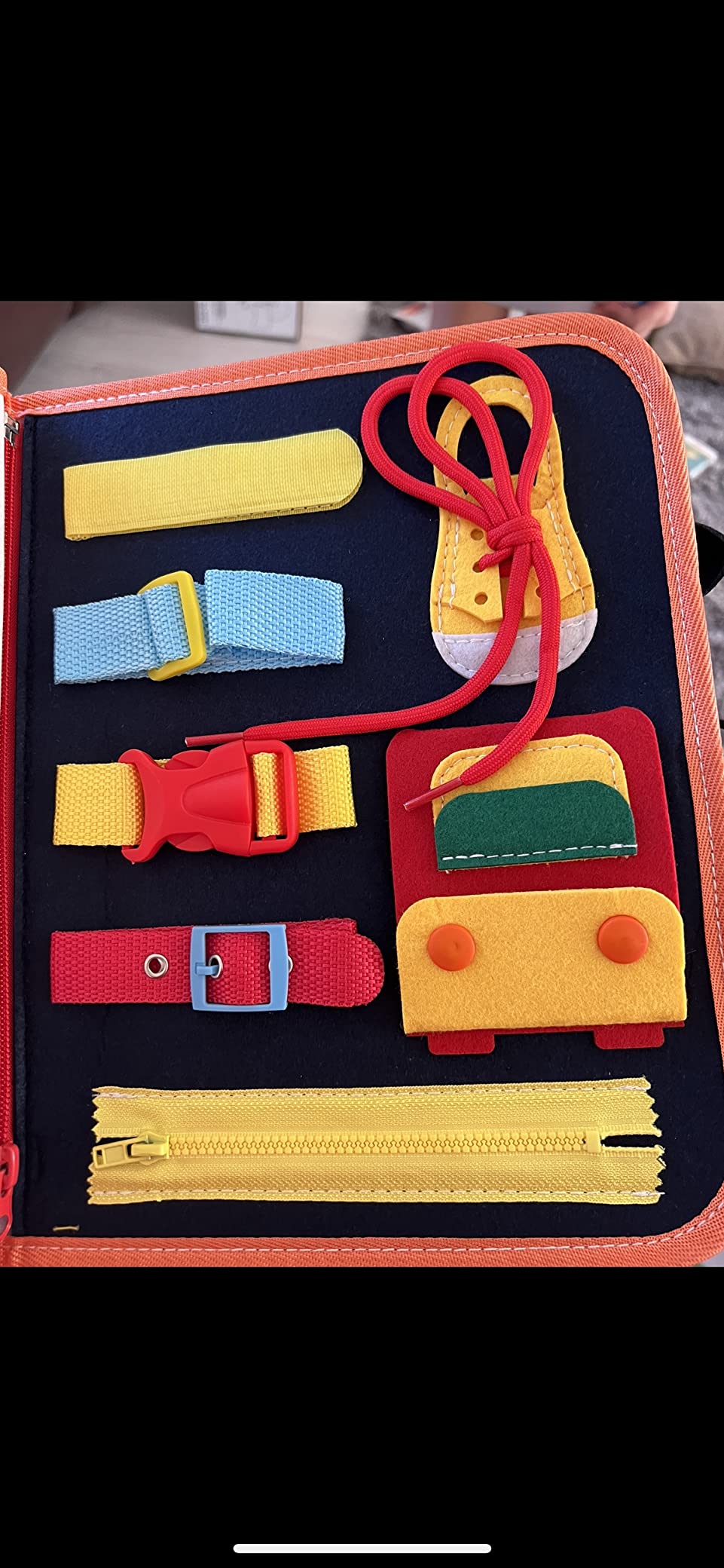 Avis Planche d’activité Montessori Achiyway 4 couches pour bébé 1-4 ans : un jouet éducatif pour voyage et motricité fine