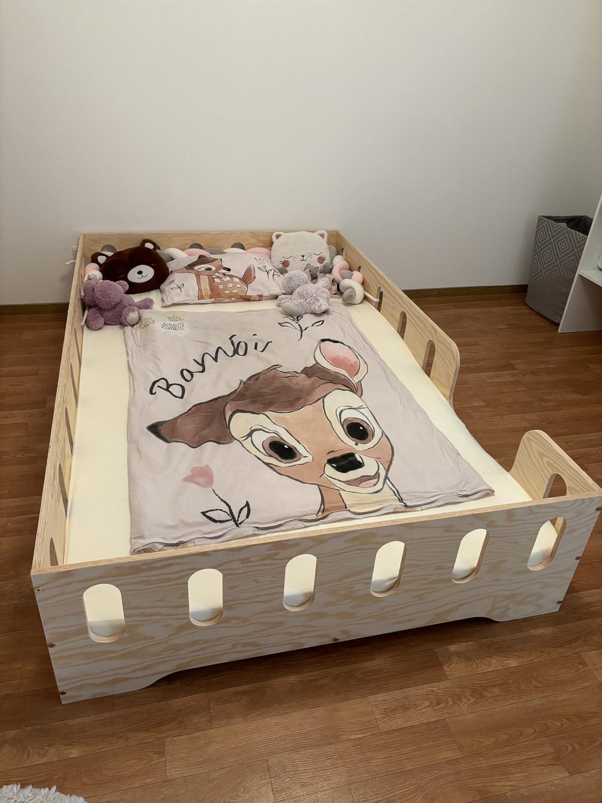 Avis Lit Montessori Smartwood TILA 2L 60×120 en bois naturel pour enfant