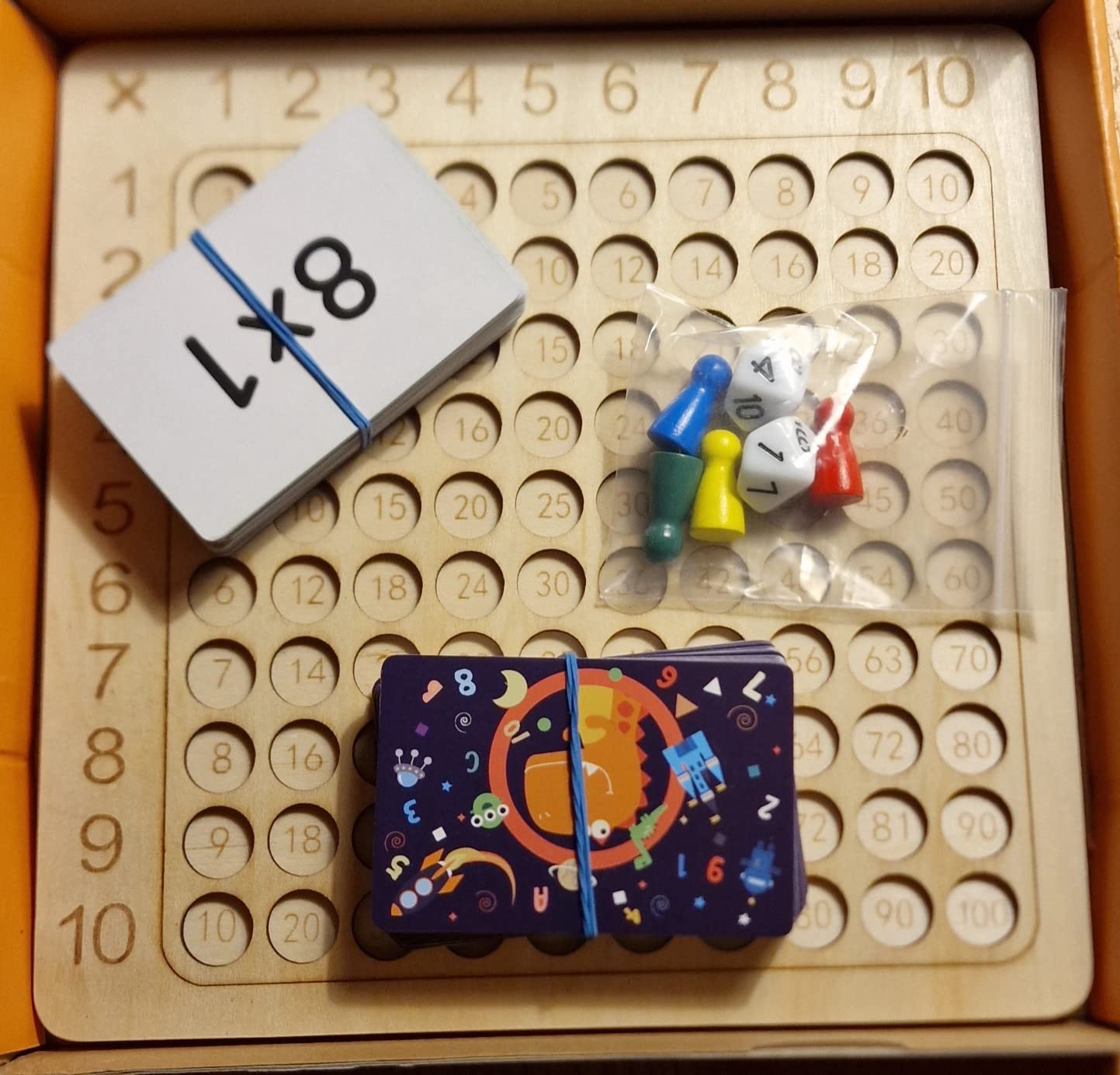 Avis Table de multiplication Montessori en bois pour enfants de 3 ans et plus