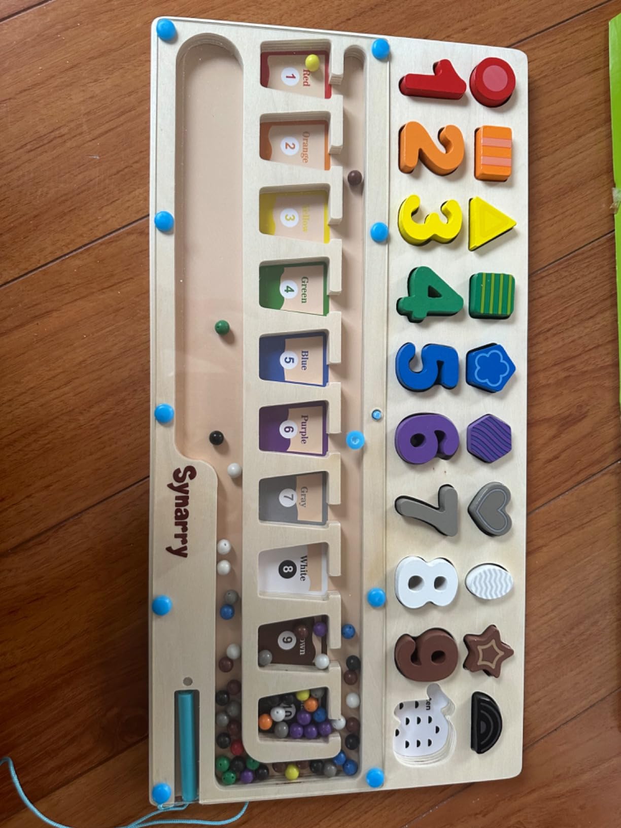 Avis Jeu de motricité fine Montessori 3 en 1 pour enfants de 3 à 6 ans