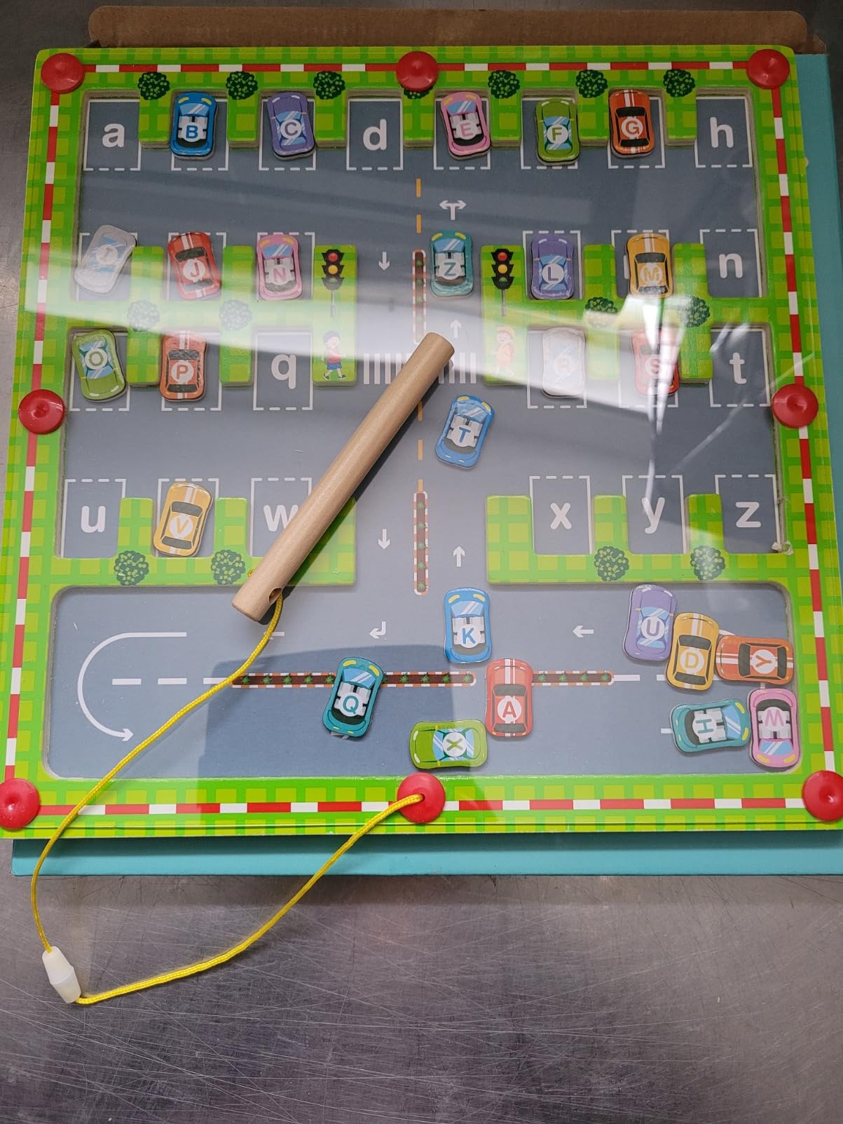 Avis Labyrinthe magnétique Montessori pour l’apprentissage de l’alphabet pour enfants de 3 à 6 ans