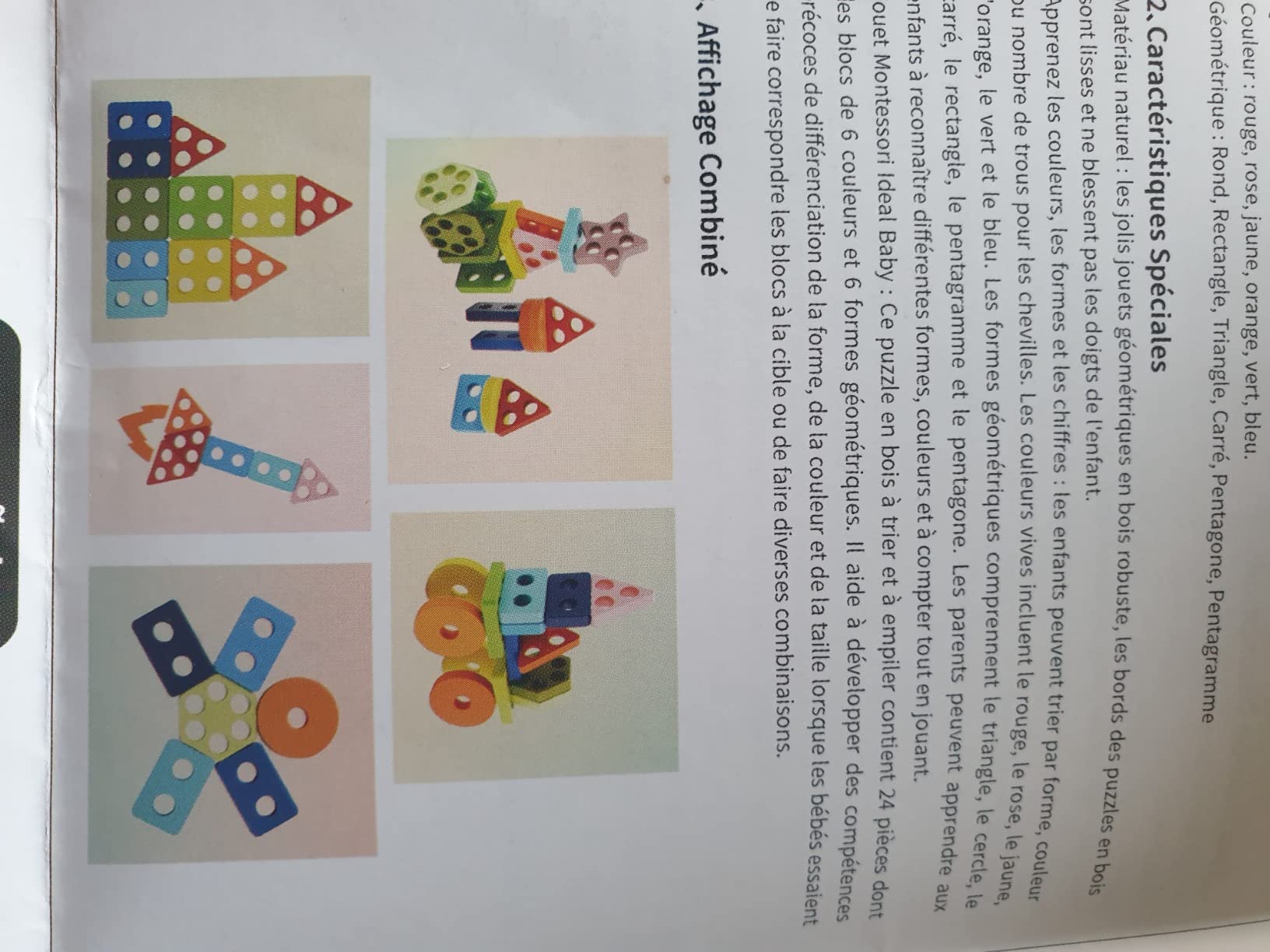 Avis Jouets Montessori Kizmyee : 25 pièces en bois pour l’apprentissage des 1-3 ans