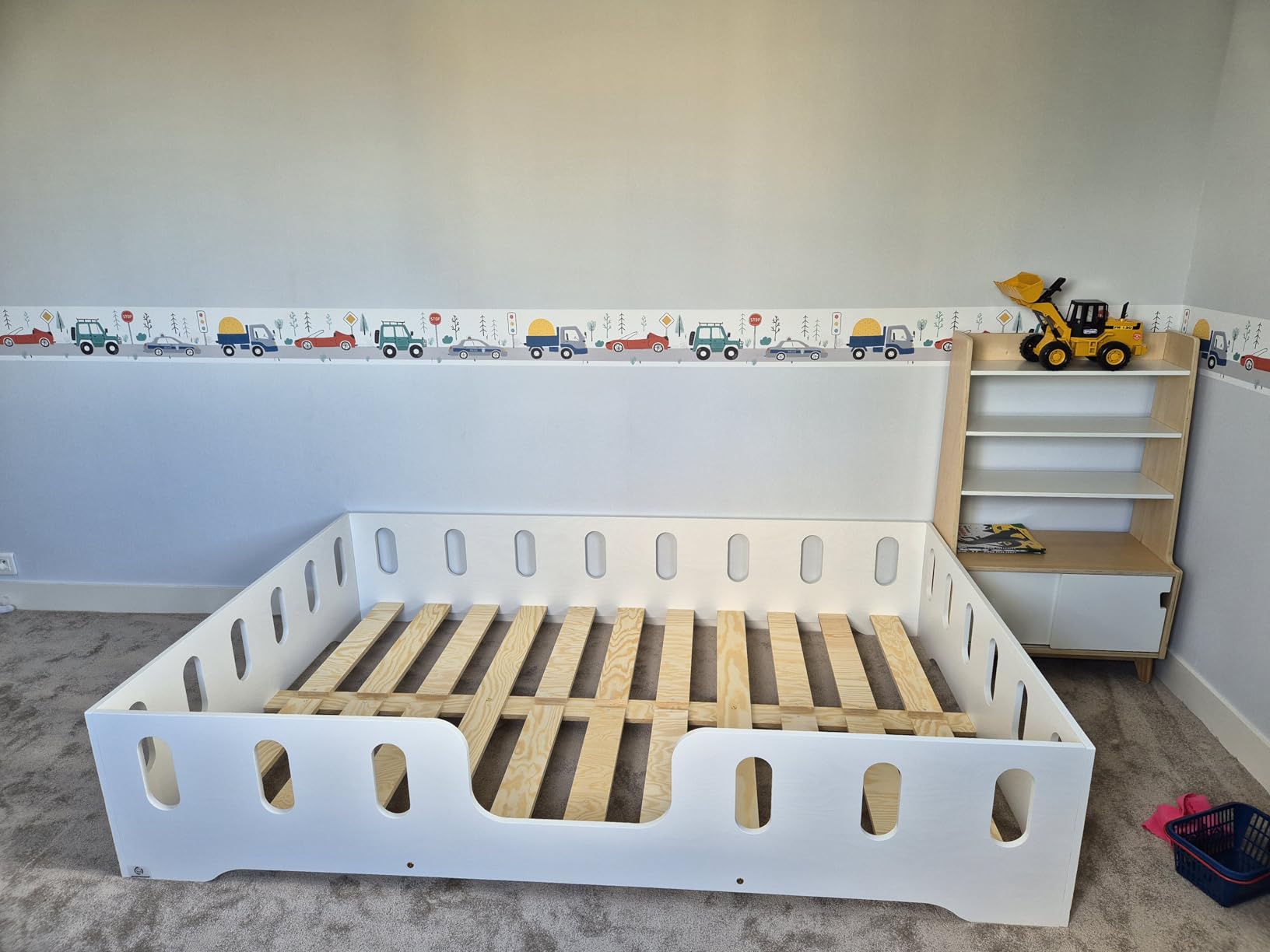 Avis Lit Montessori Smartwood TILA 2L 60×120 en bois naturel pour enfant
