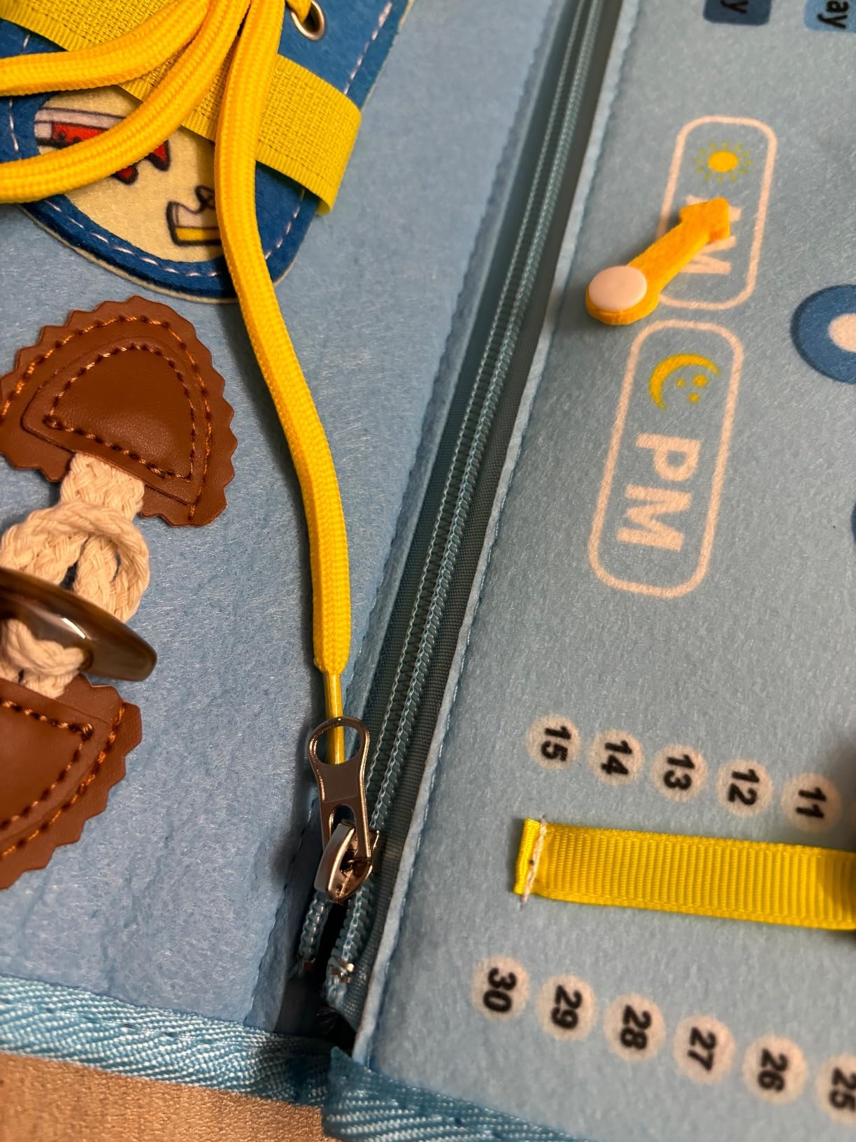 Avis Busy board Montessori Achiyway : le tableau d’activités éducatif pour enfants dès 2 ans