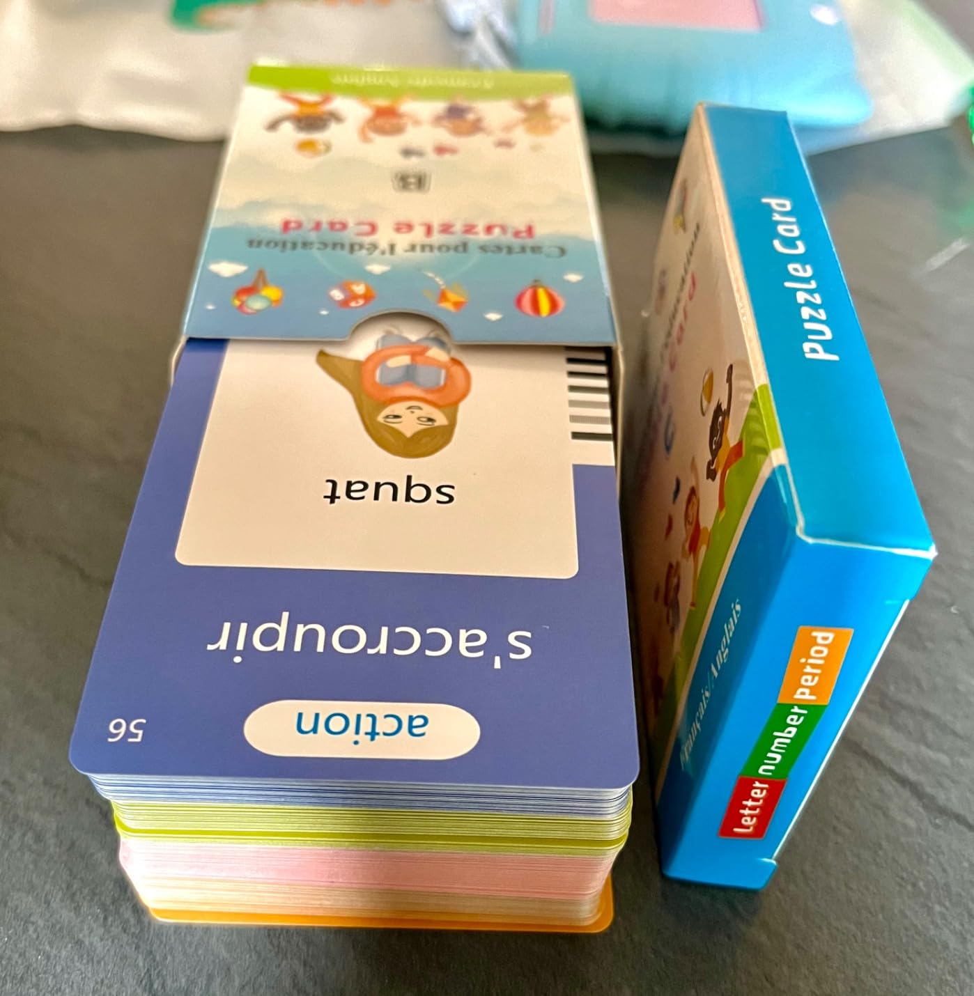Avis Jouet éducatif Montessori : 510 mots carte flash parlante français-anglais pour enfant