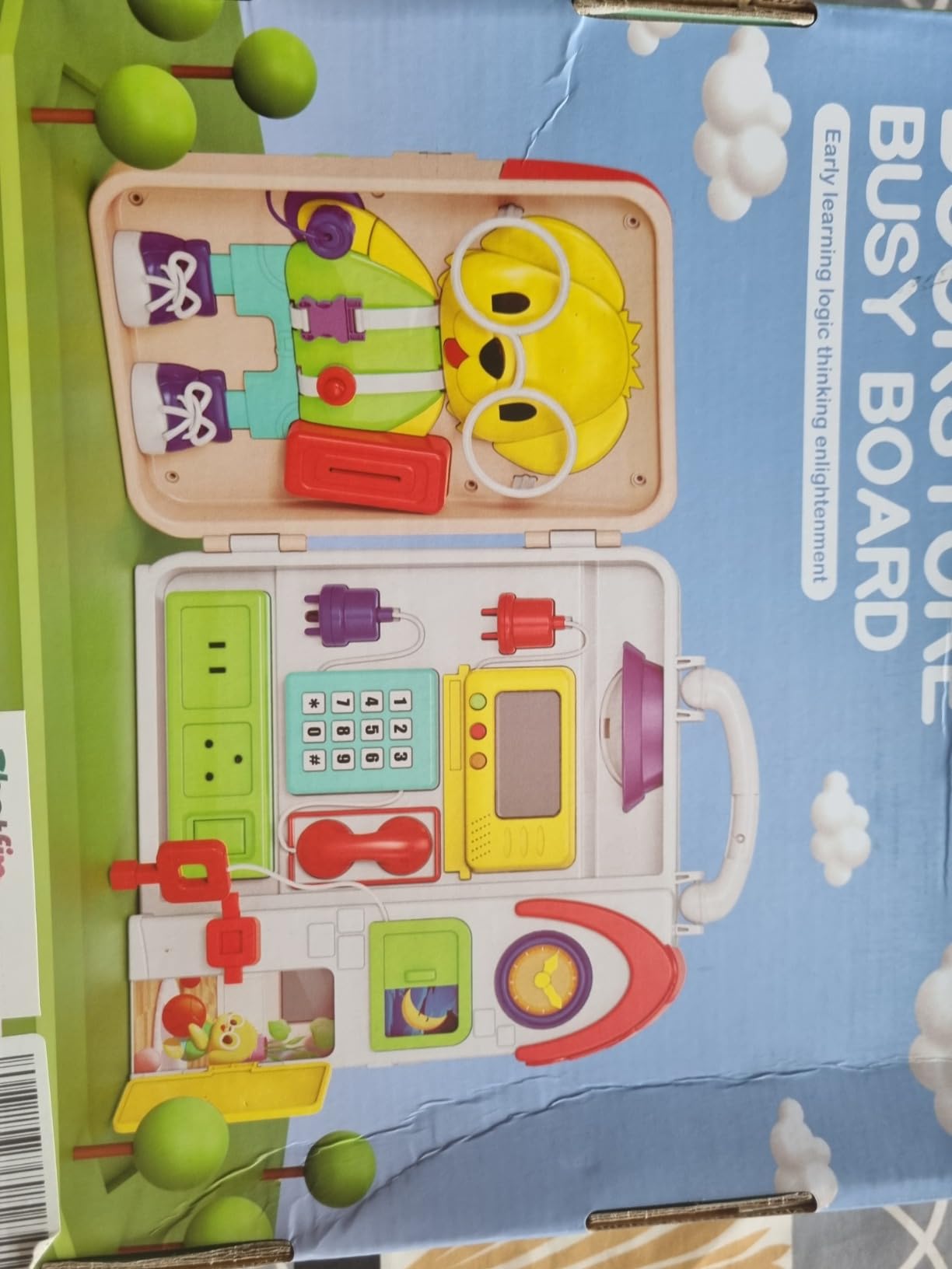 Avis Planche d’Activité Montessori 20 en 1 pour Tout-Petits : Jouet Éducatif Sensoriel