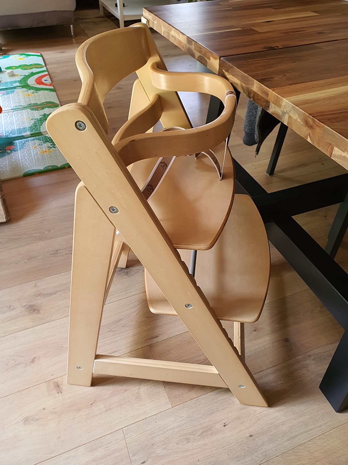 Avis Chaise haute évolutive Montessori Roba Sit Up Click en bois naturel