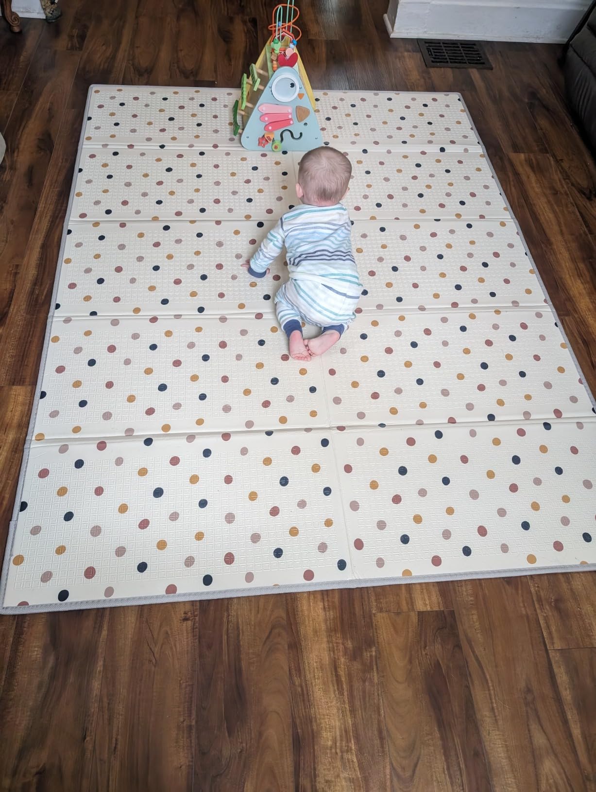 Avis Tapis d’éveil Montessori Bubba Bear XXL pour bébé – Développement sensoriel