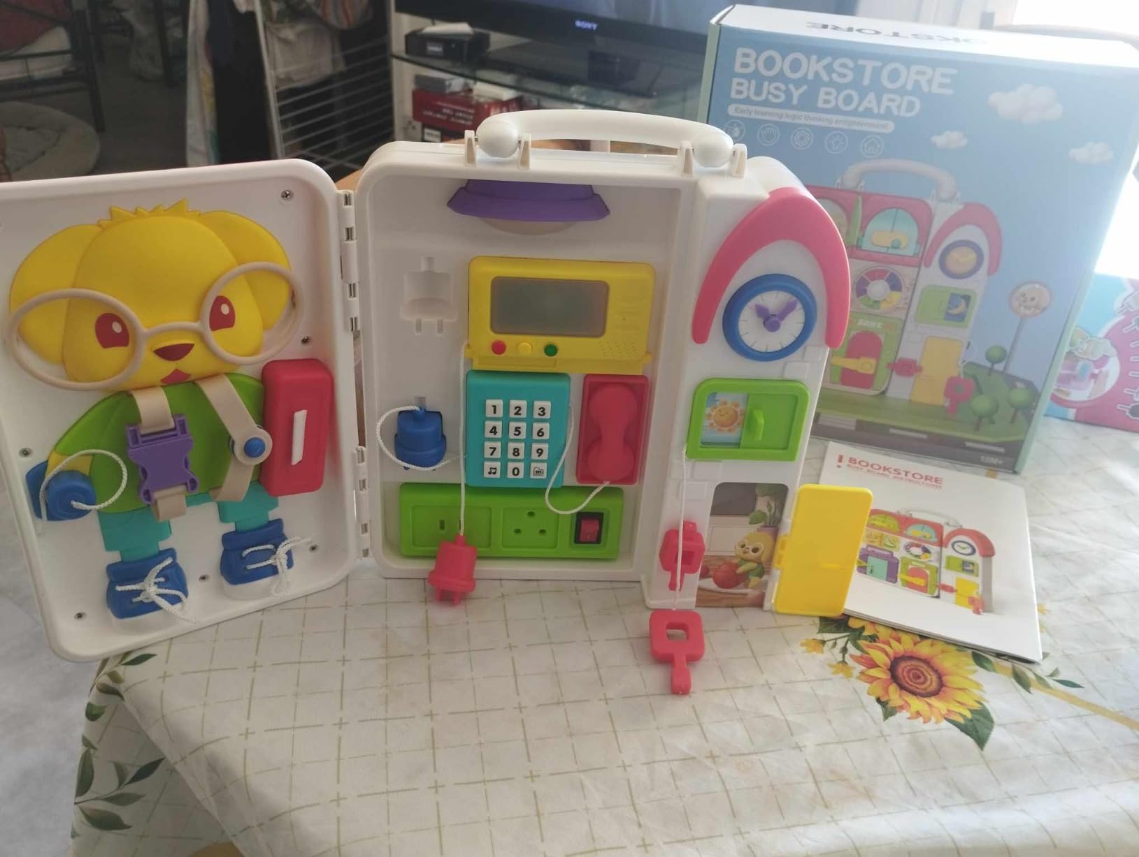 Avis Planche d’Activité Montessori 20 en 1 pour Tout-Petits : Jouet Éducatif Sensoriel
