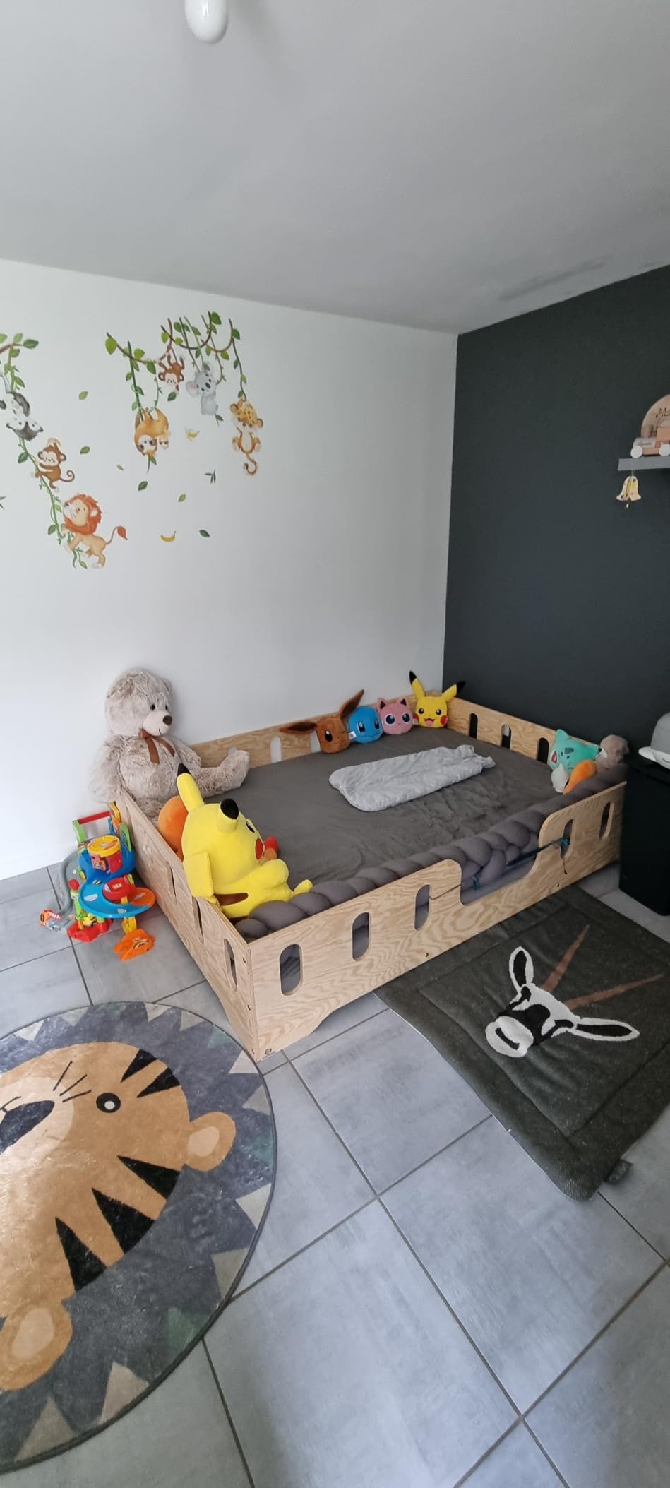 Avis Lit Montessori Smartwood TILA 2L 60×120 en bois naturel pour enfant