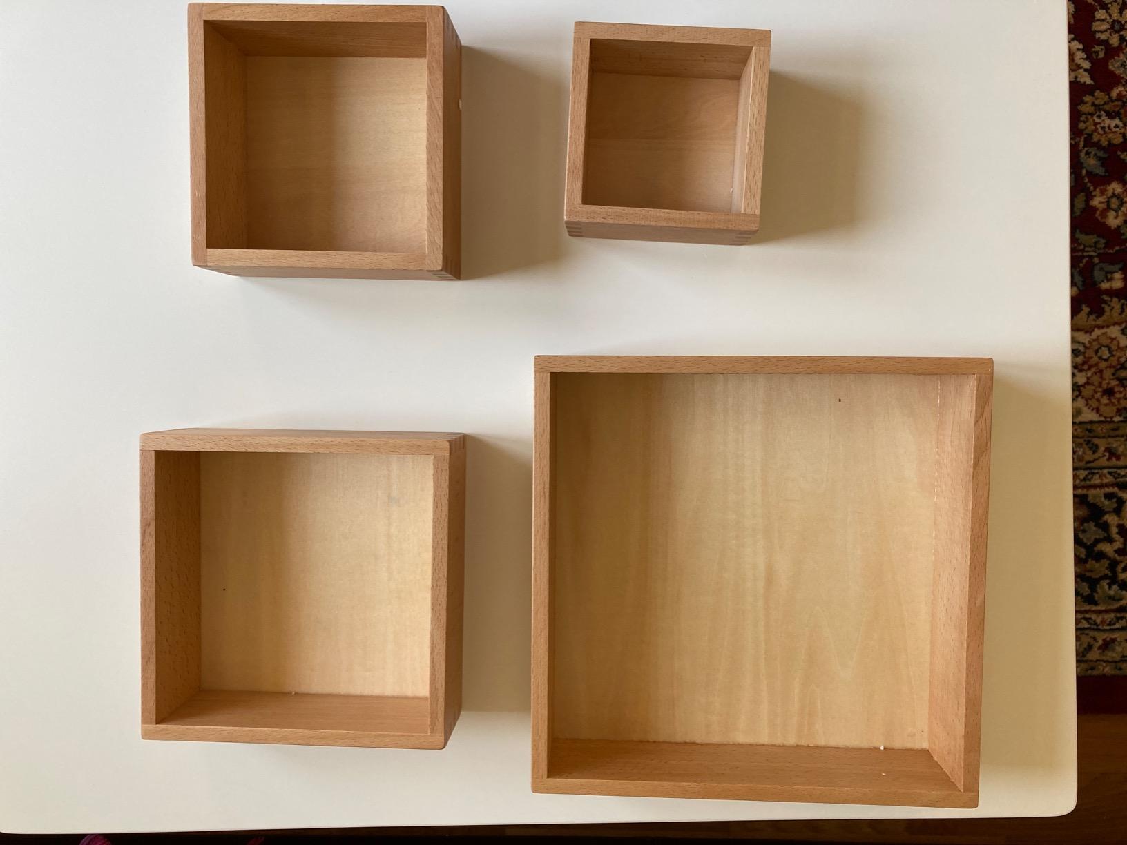 Avis Boîte gigogne Montessori : le must-have des étagères Montessori