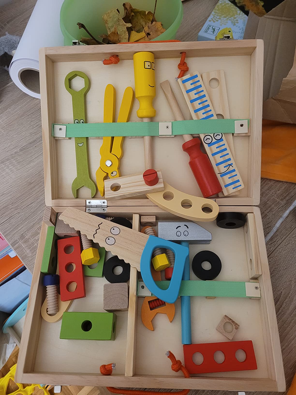 Avis Établi de bricolage Montessori en bois pour enfants 3+ ans – KIDWILL