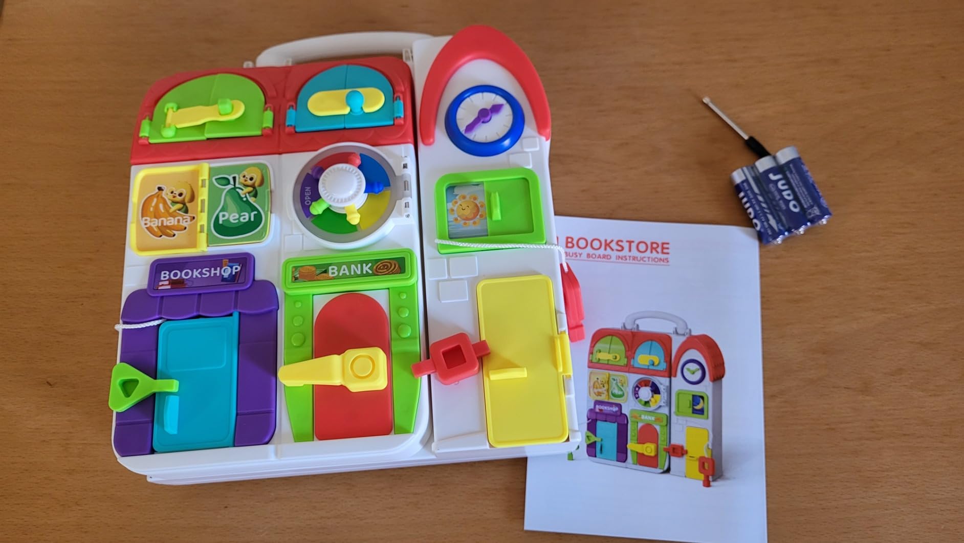 Avis Planche d’Activité Montessori 20 en 1 pour Tout-Petits : Jouet Éducatif Sensoriel