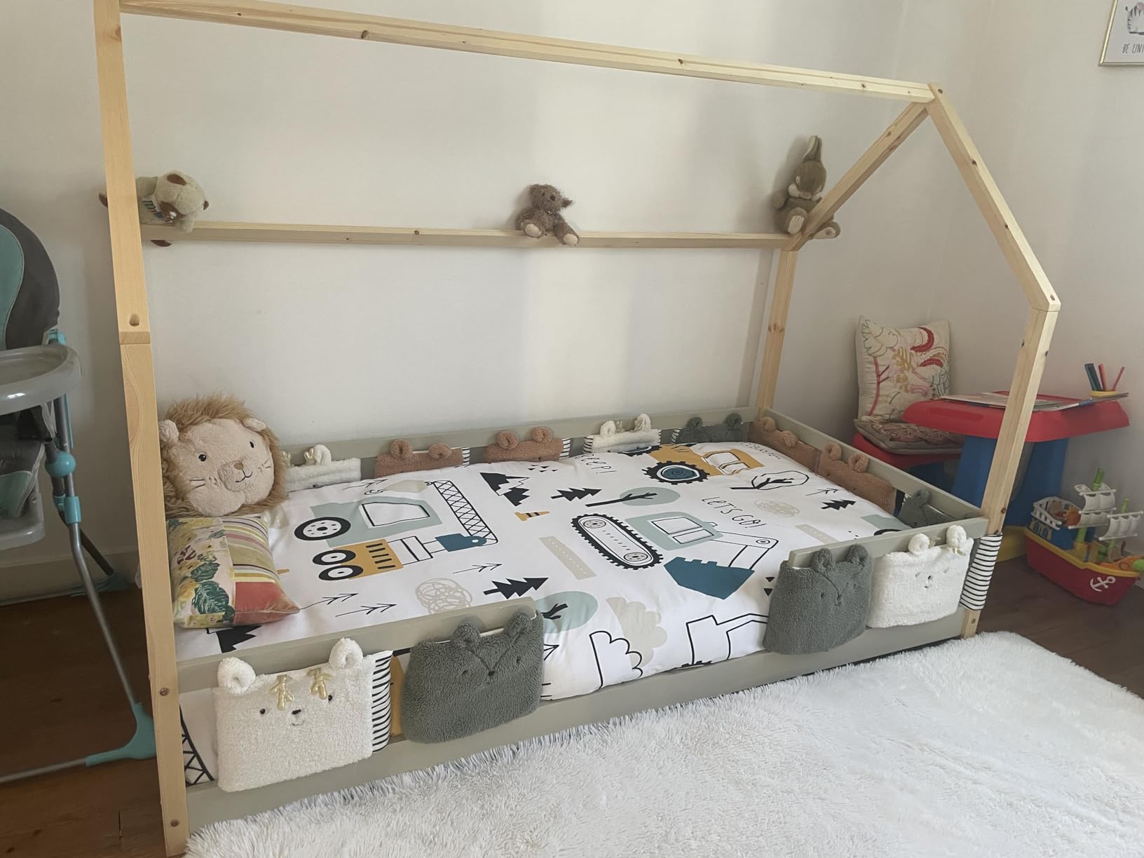 Avis Lit cabane Montessori Tiny 70x140cm de BAÏTA avec sommier inclus