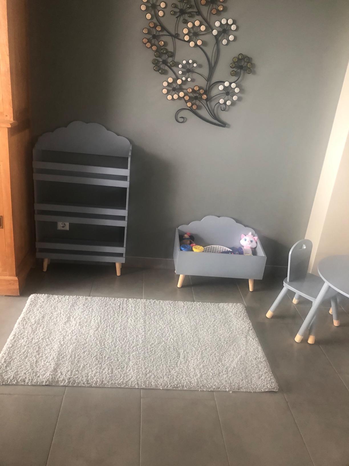 Avis Table ronde Montessori en bois blanc pour enfants – Atmosphera créateur d’intérieur