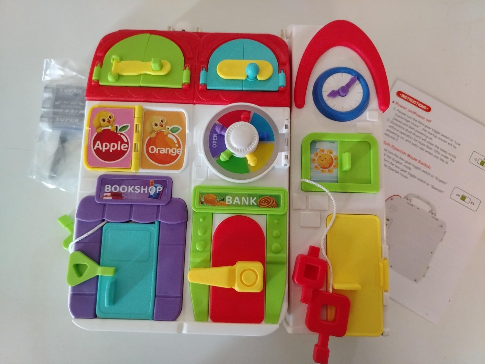 Avis Planche d’Activité Montessori 20 en 1 pour Tout-Petits : Jouet Éducatif Sensoriel