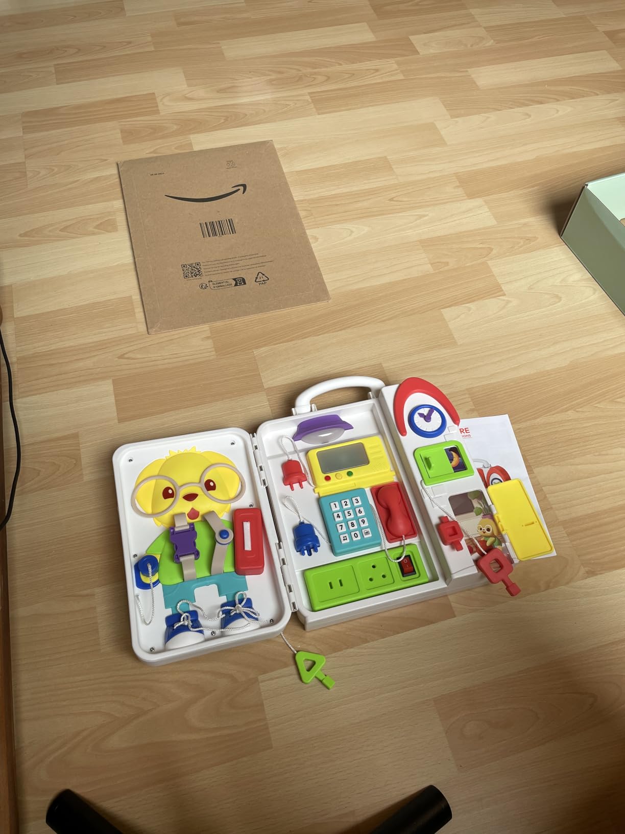 Avis Planche d’Activité Montessori 20 en 1 pour Tout-Petits : Jouet Éducatif Sensoriel