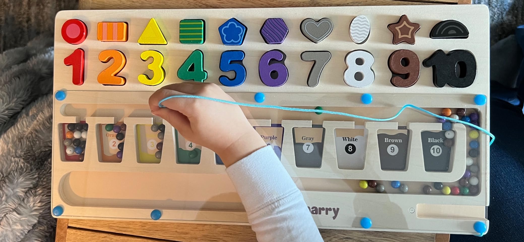 Avis Jeu de motricité fine Montessori 3 en 1 pour enfants de 3 à 6 ans